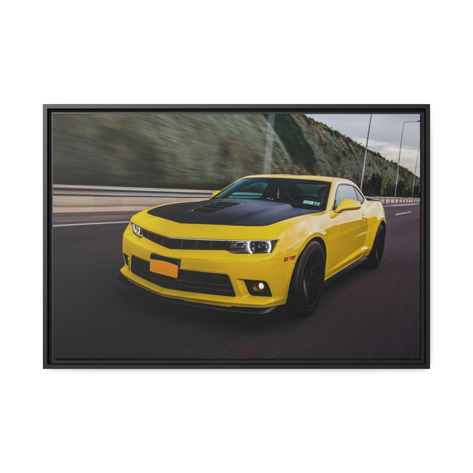 undefined Sleek and Stylish: Camaro Art on Canvas and Wall Decor