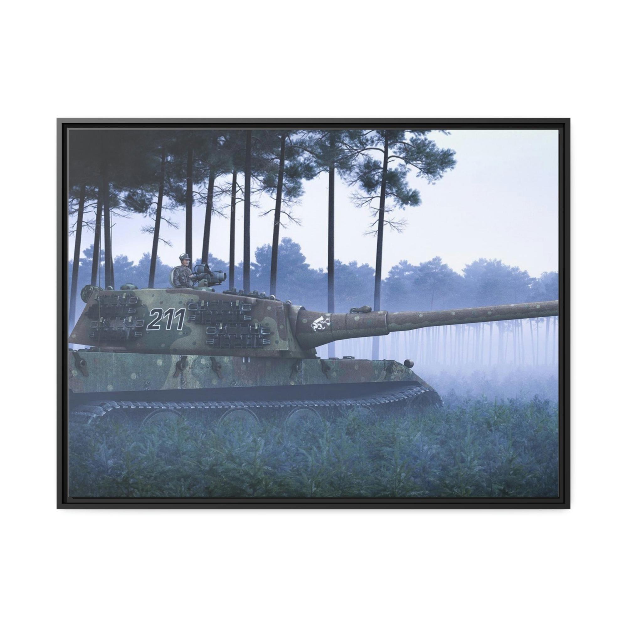 World Of Tanks Victory Unveiled: Striking World of Tanks Art Print on Canvas