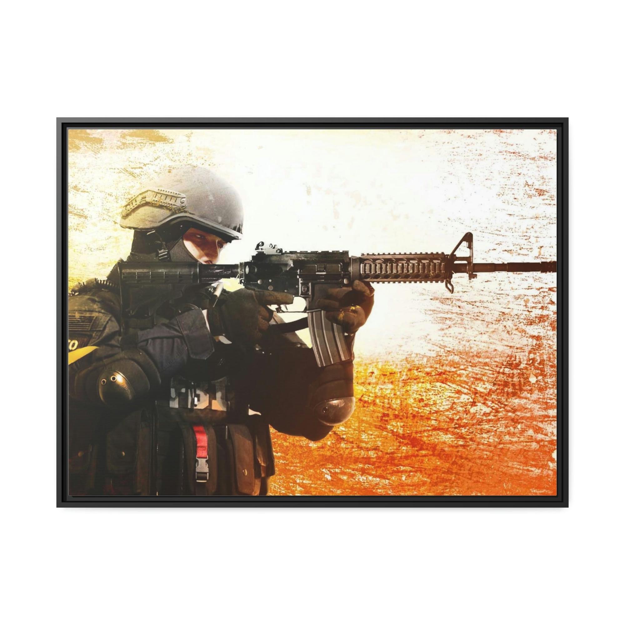 Counter Strike Gaming Glory: Counter Strike Poster & Canvas Wall Art