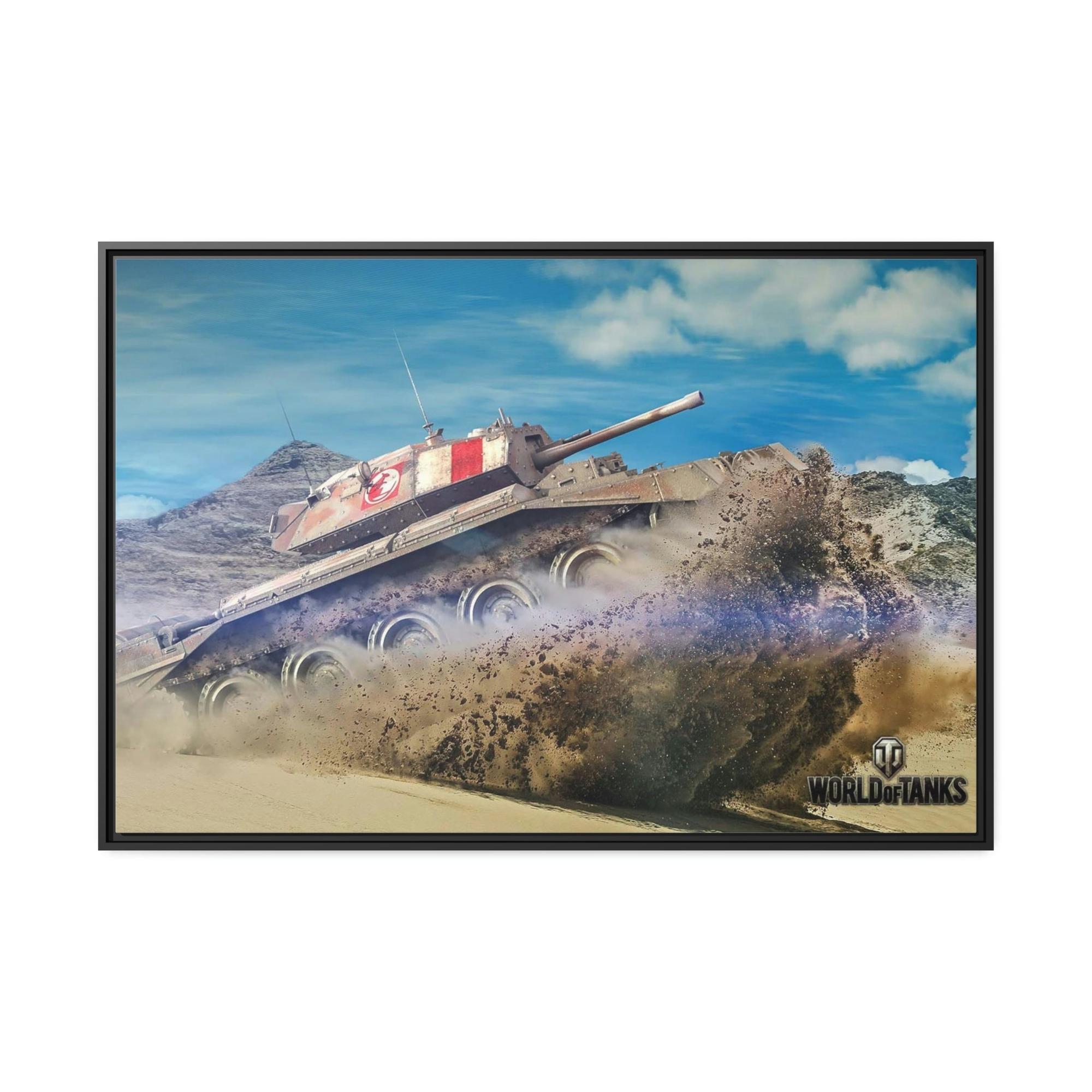undefined Metal Warriors: Captivating World of Tanks Canvas & Poster Wall Art