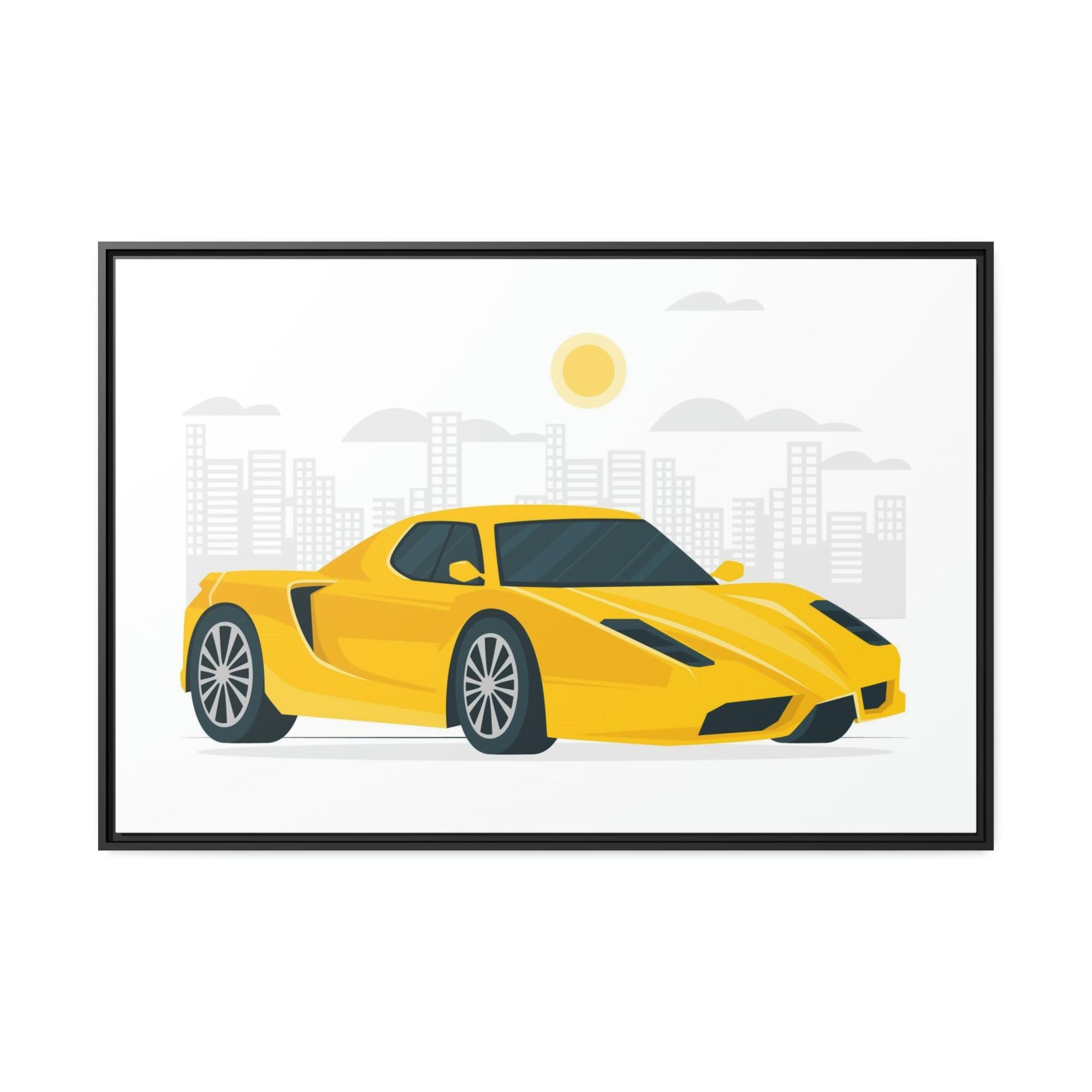 Lamborghini Graceful Power: Lamborghini Framed Poster & Canvas and Wall Art Decor
