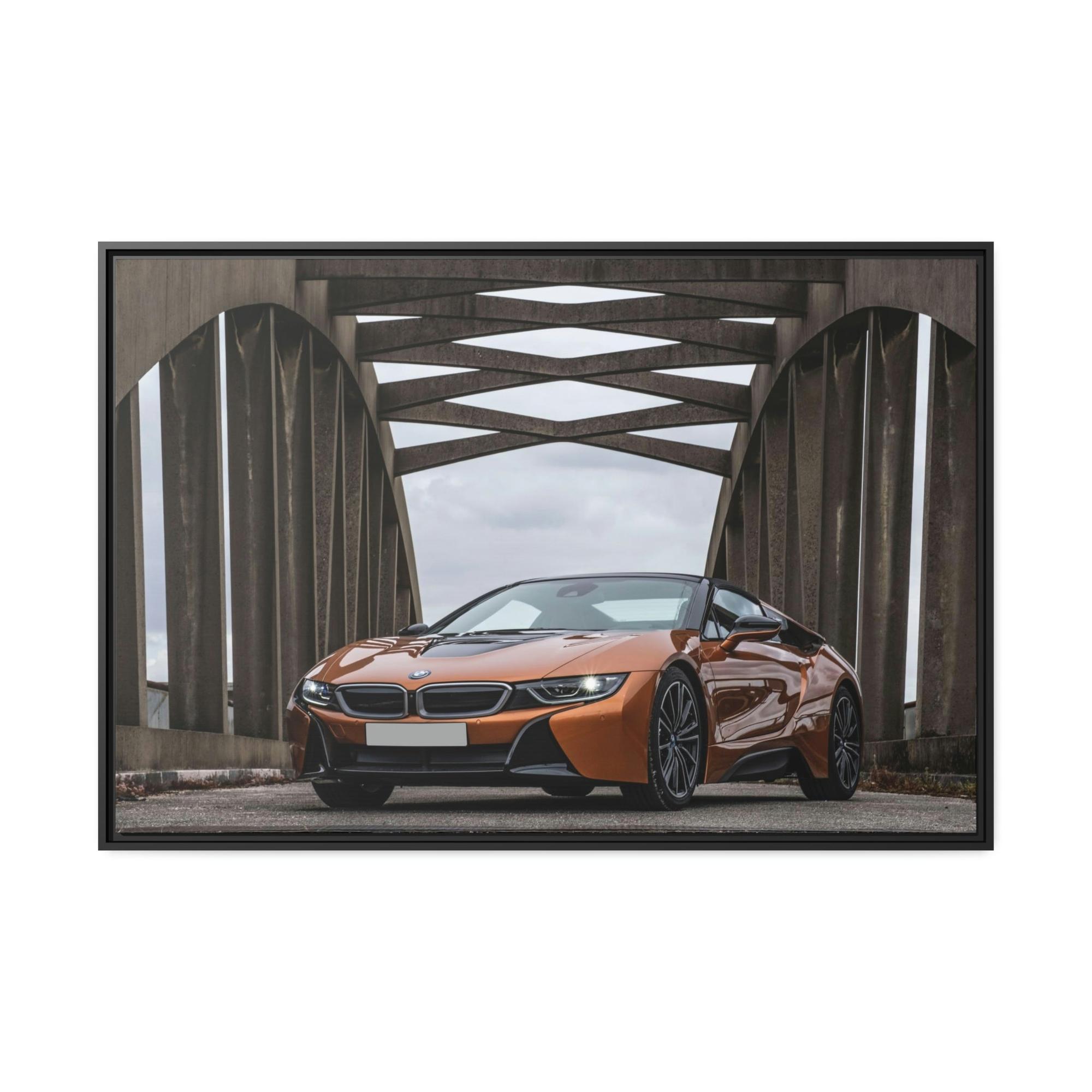 undefined BMW's Precision and Style: Captivating Art Print on Natural Canvas & Poster
