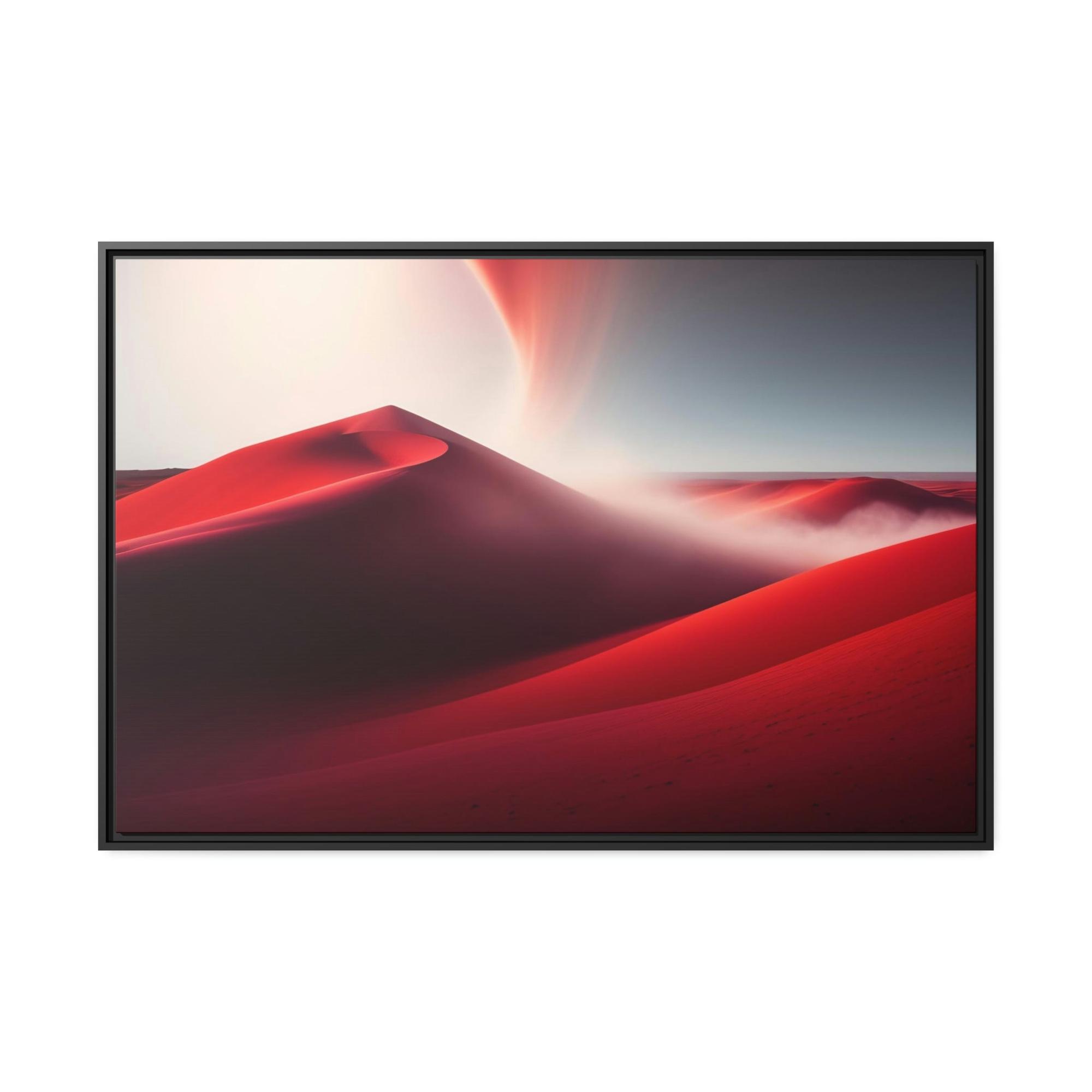 undefined Bringing Vibrancy to Your Walls: Red Abstract Art on Canvas & Posters