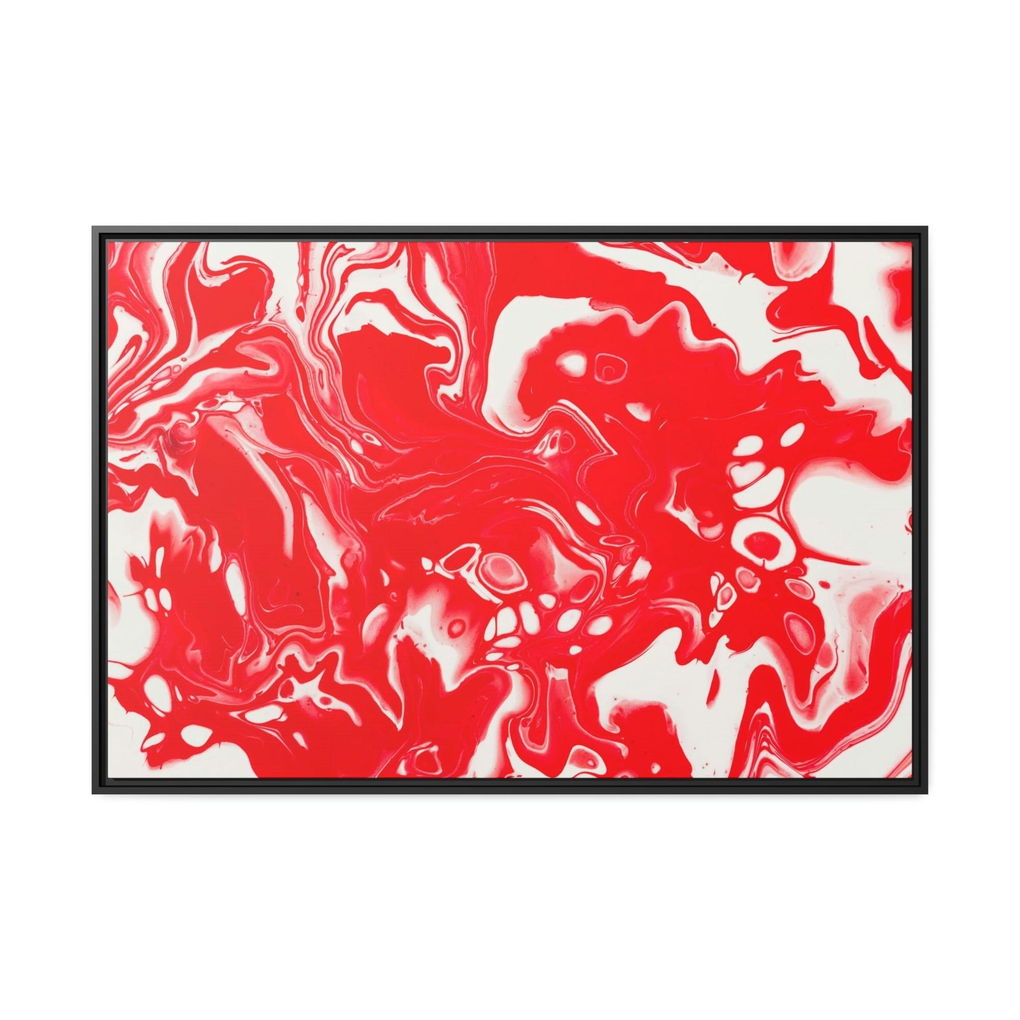 Red Abstract Art Capturing Emotion in Art: Red Abstract Prints and Canvas Wall Art