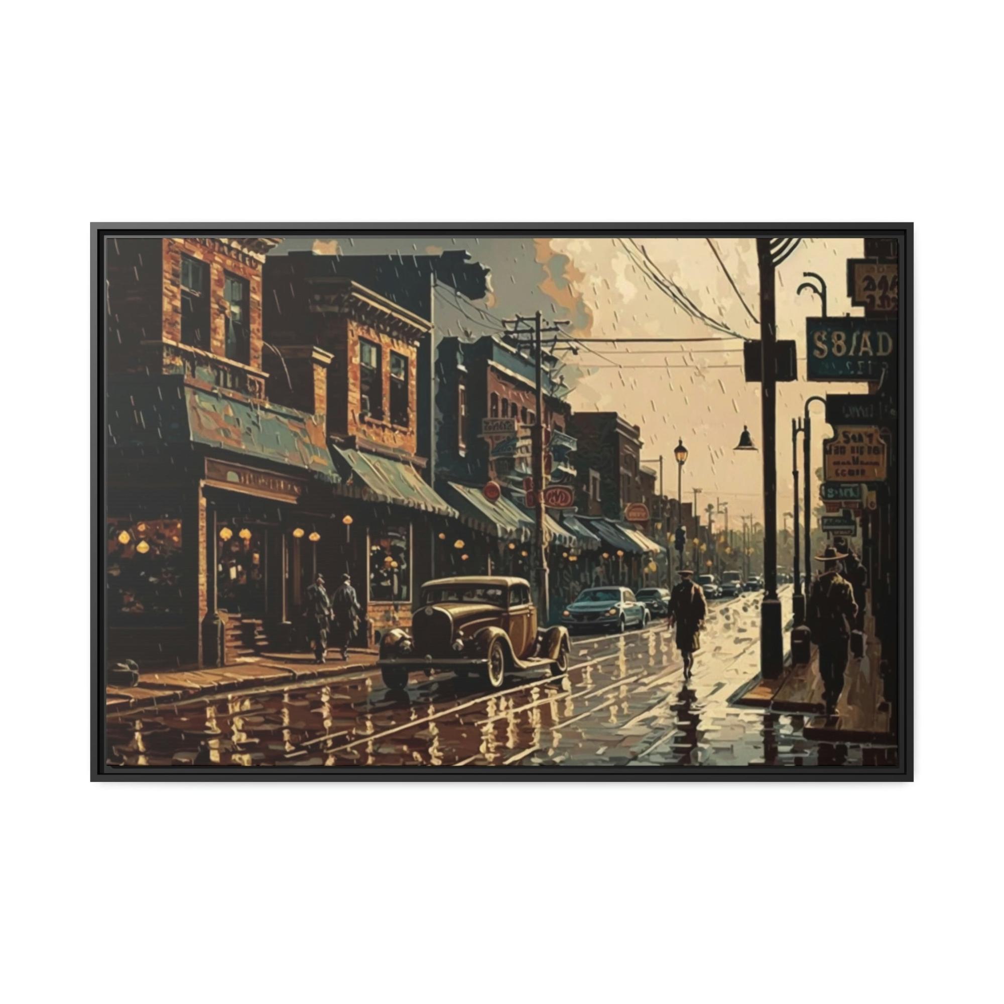 Vintage Vintage Melancholy: A Canvas of Romantic and Wistful Moods