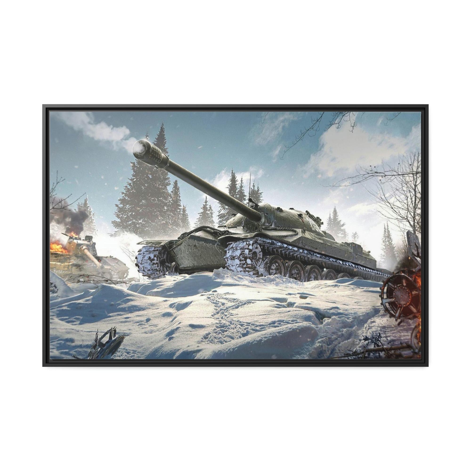 World Of Tanks Steel Titans Clash: Epic World of Tanks Canvas & Poster Wall Art