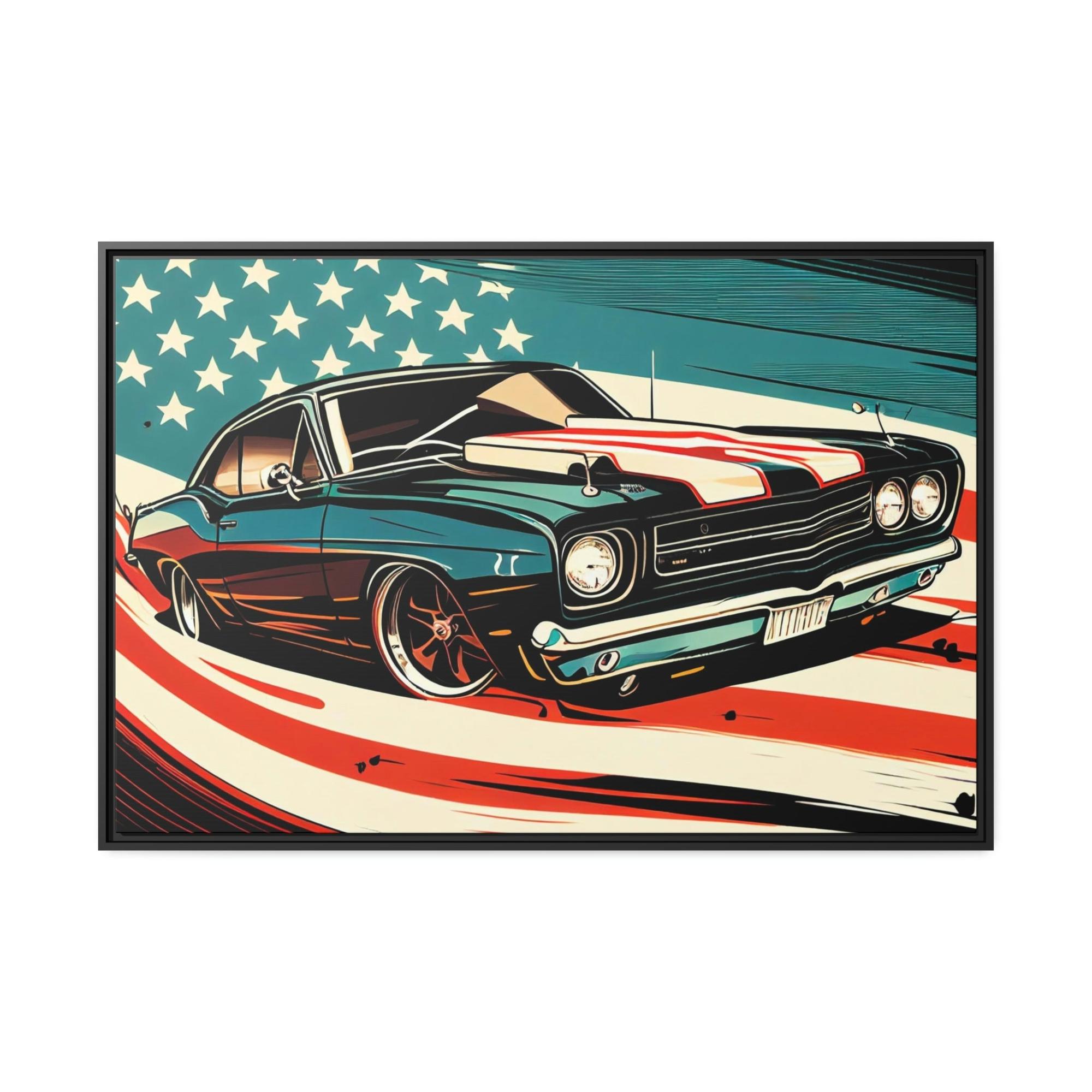 Mustang Free Spirit: Mustang Framed Wall Art and Canvas Print