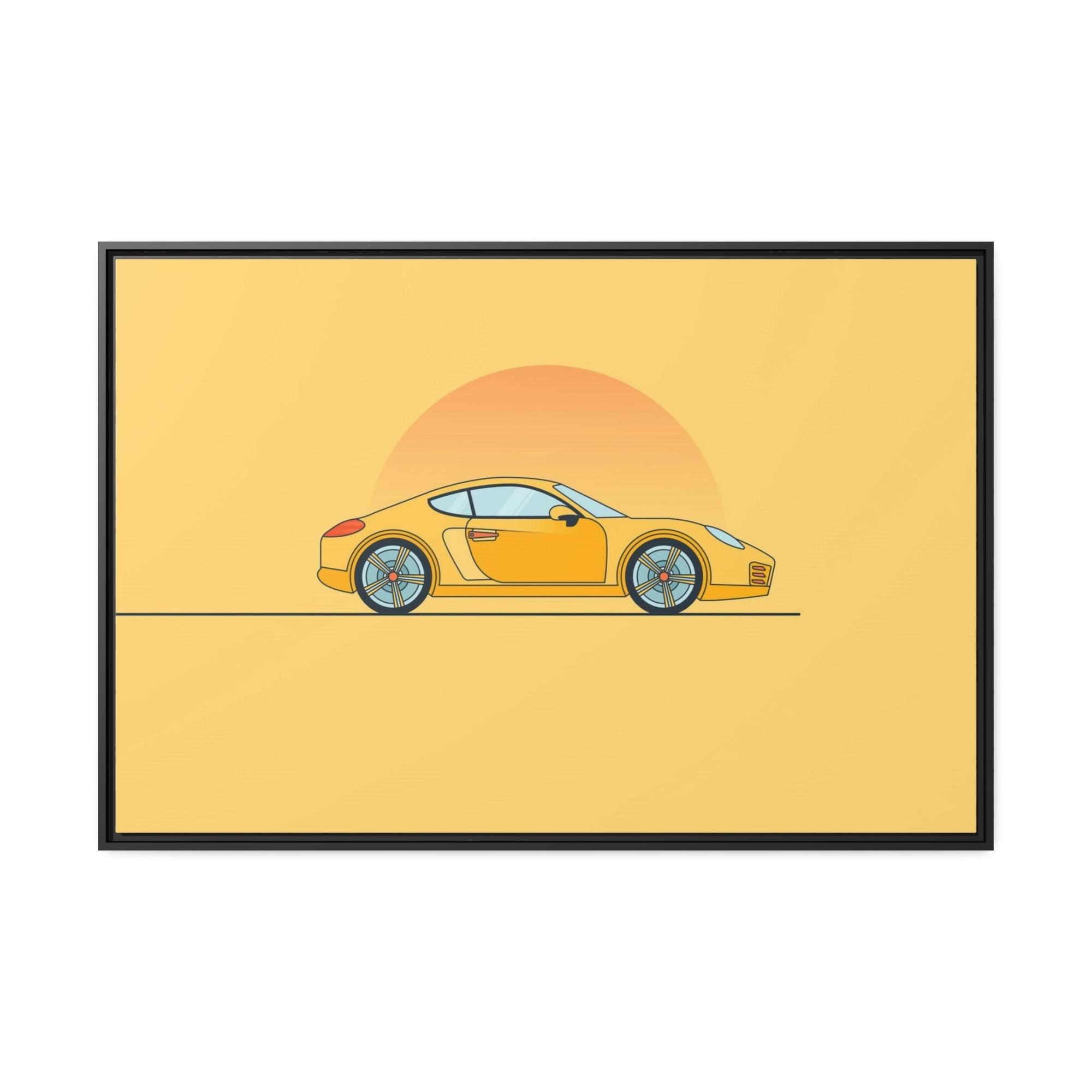 Porsche Racing Heritage: Framed Canvas & Poster Art Featuring Porsche Legends