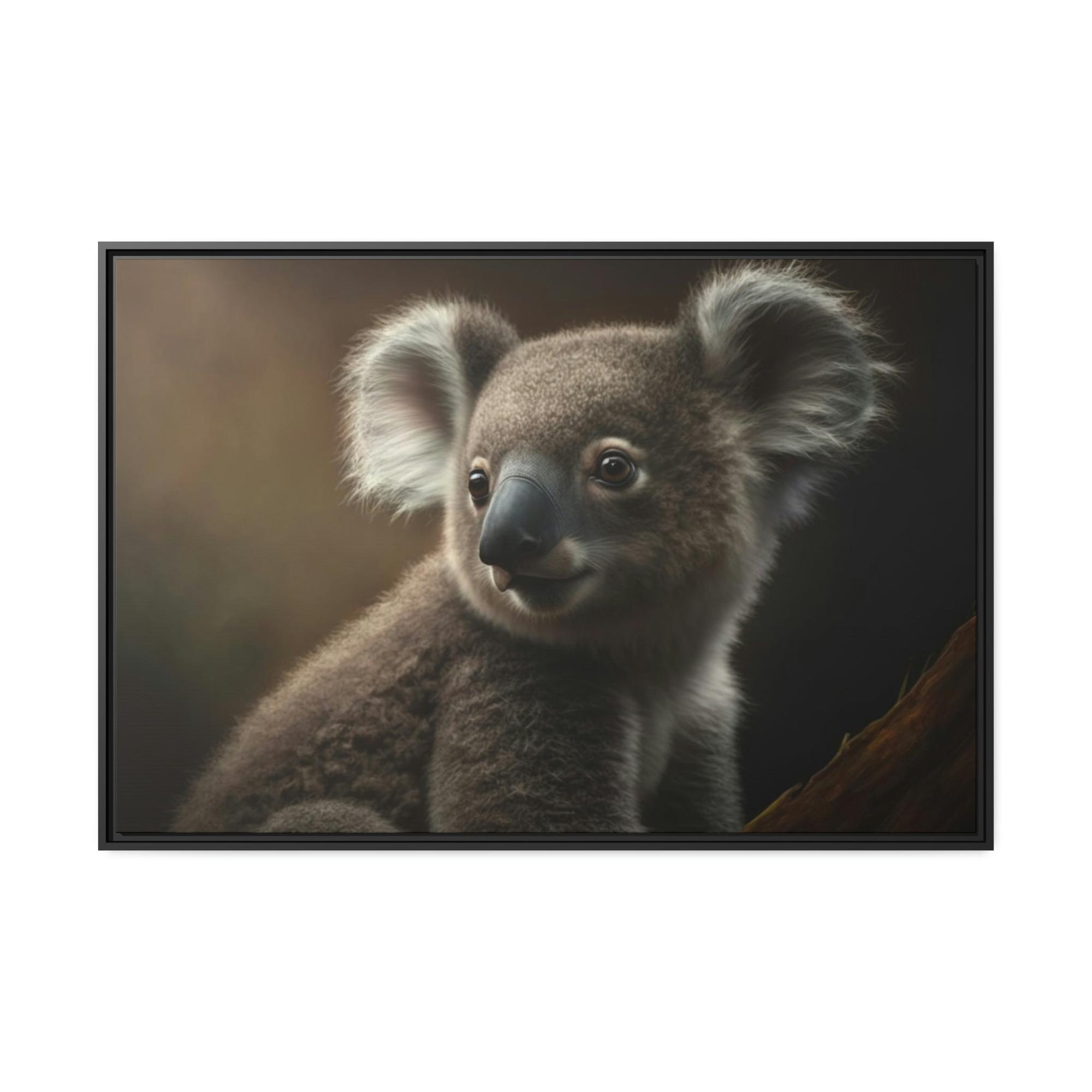 undefined A Koala's Dream: A Whimsical Painting on Canvas