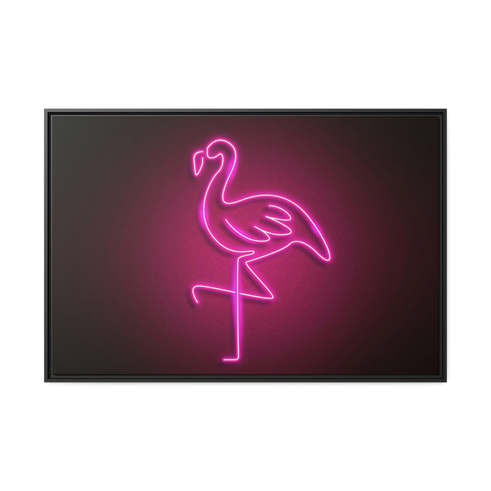 Neon Luminous Nightscape: Neon-inspired Canvas Prints for Stunning Wall Art Decor