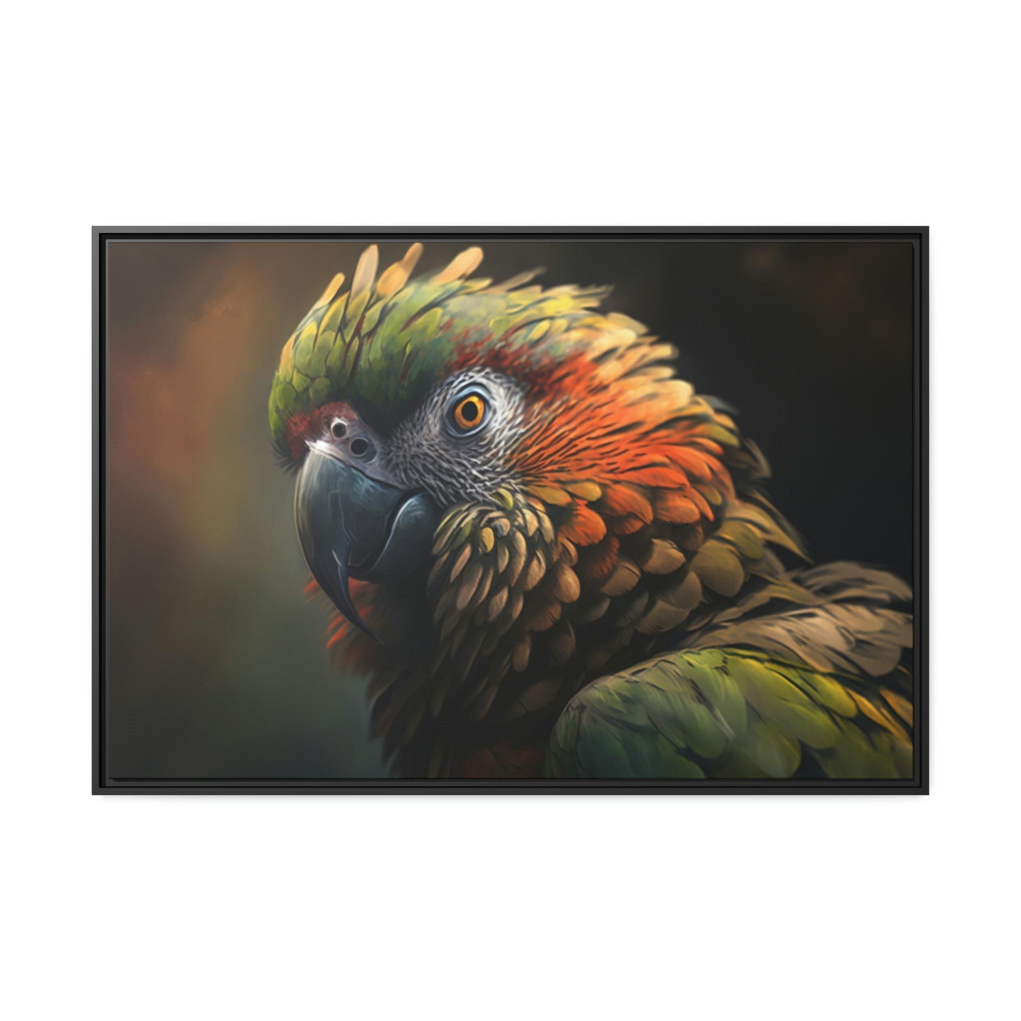 Parrots Parrot Whispers: A Canvas of Tropical Secrets and Mysteries