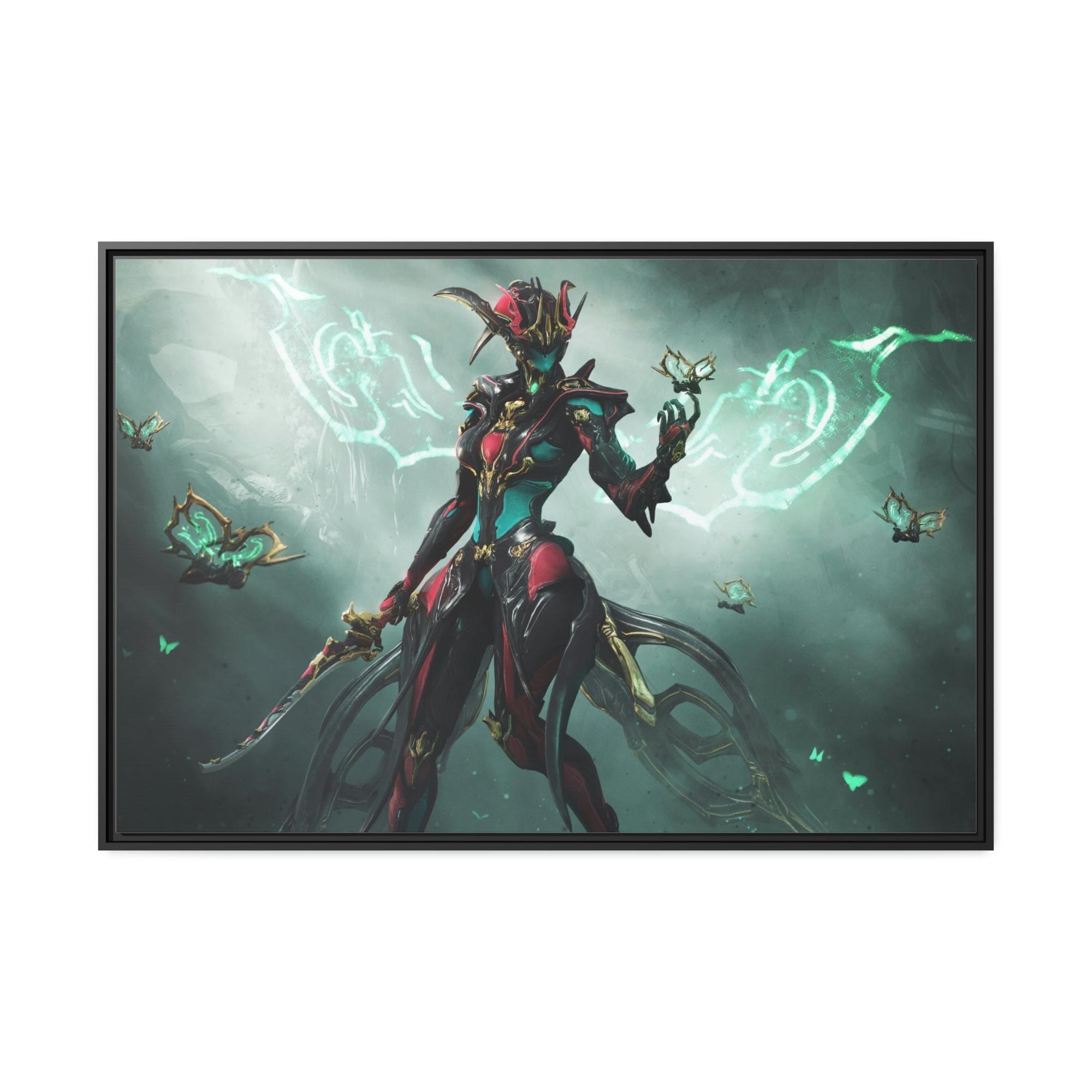 Warframe Warframe's Best Moments: A Collection of Canvas Art Prints for Fans of the Game