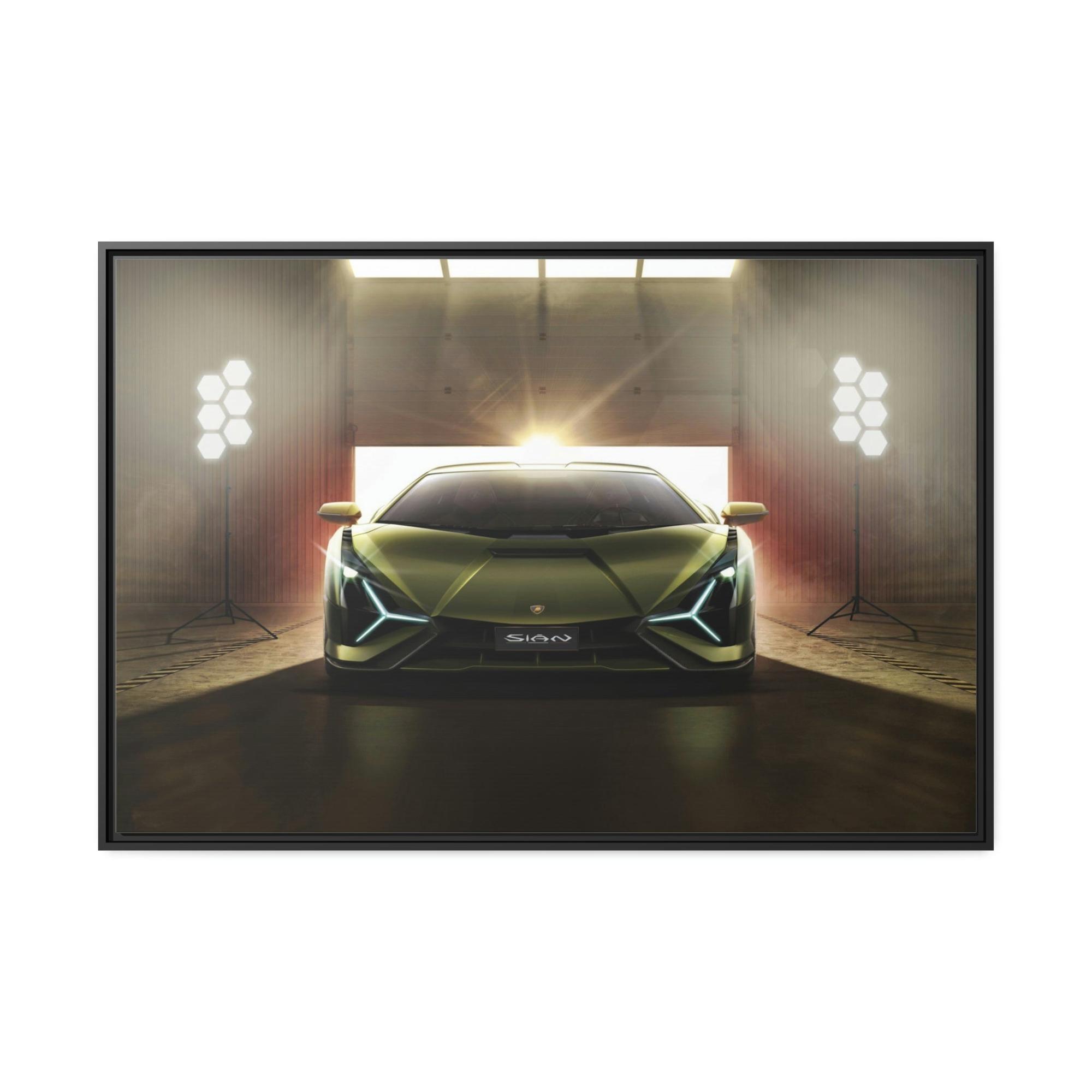 Lamborghini Sleek and Stylish: Modern Canvas Wall Art of Lamborghini for Your Home