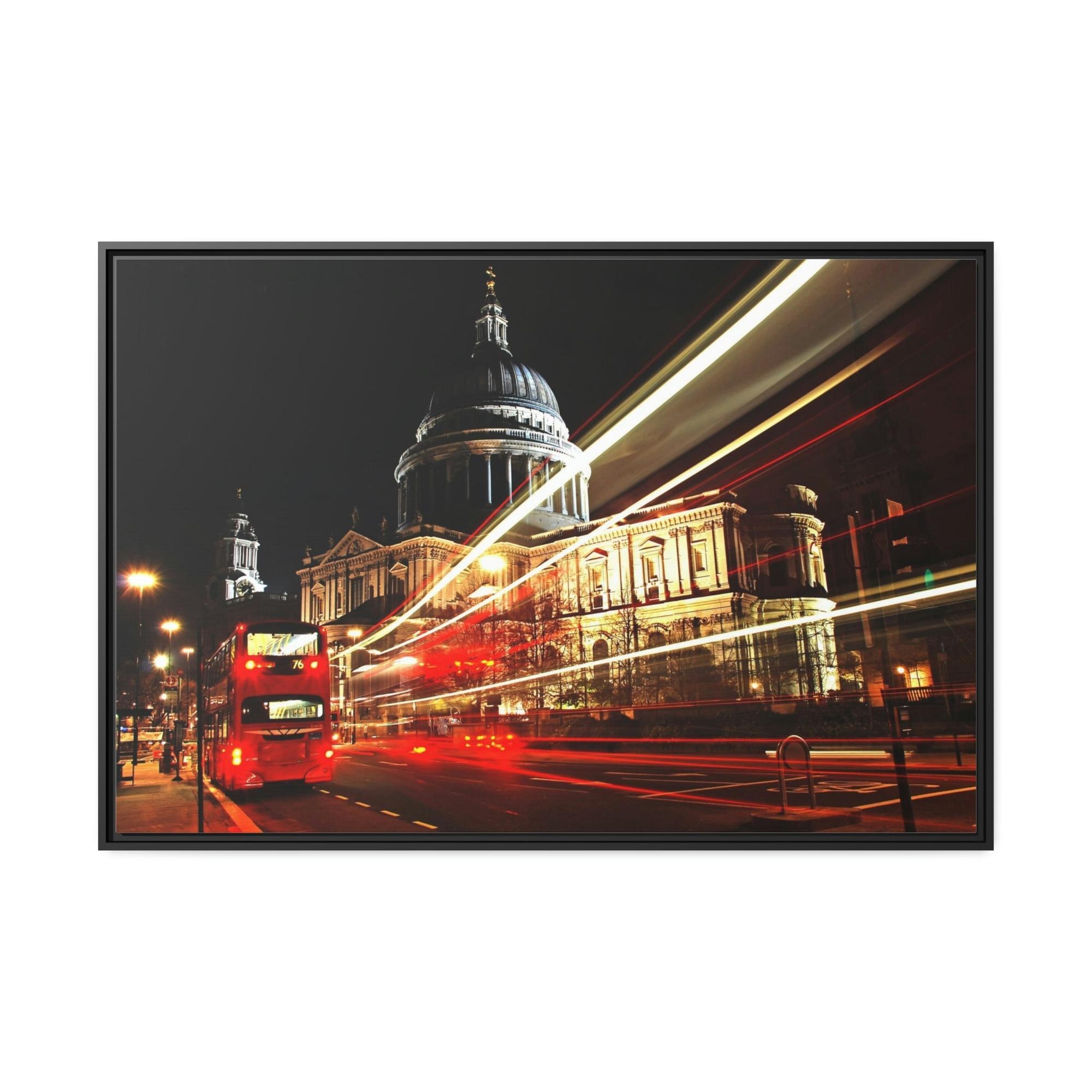Bus The Essence of Travel: Canvas Print capturing the Spirit of Buses