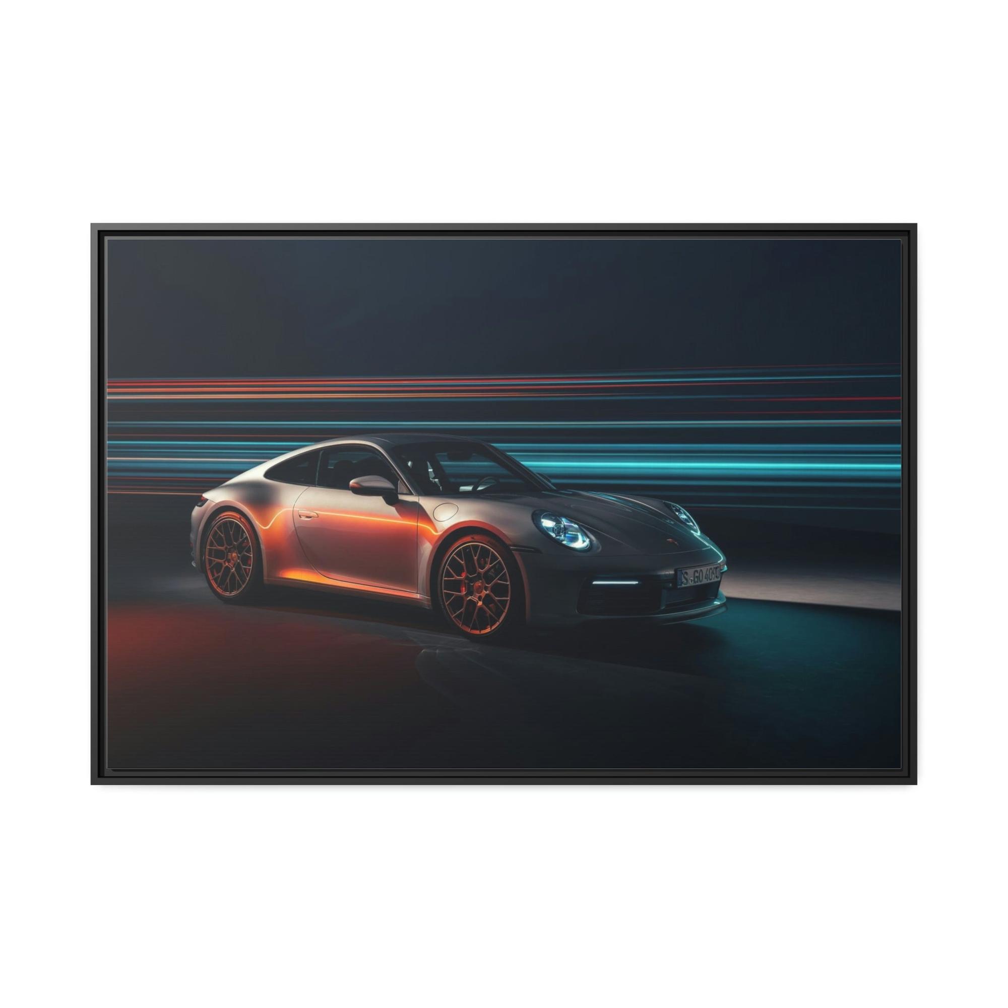Porsche Porsche Power and Style: A Stunning Framed Poster & Canvas for Automotive Aficionados