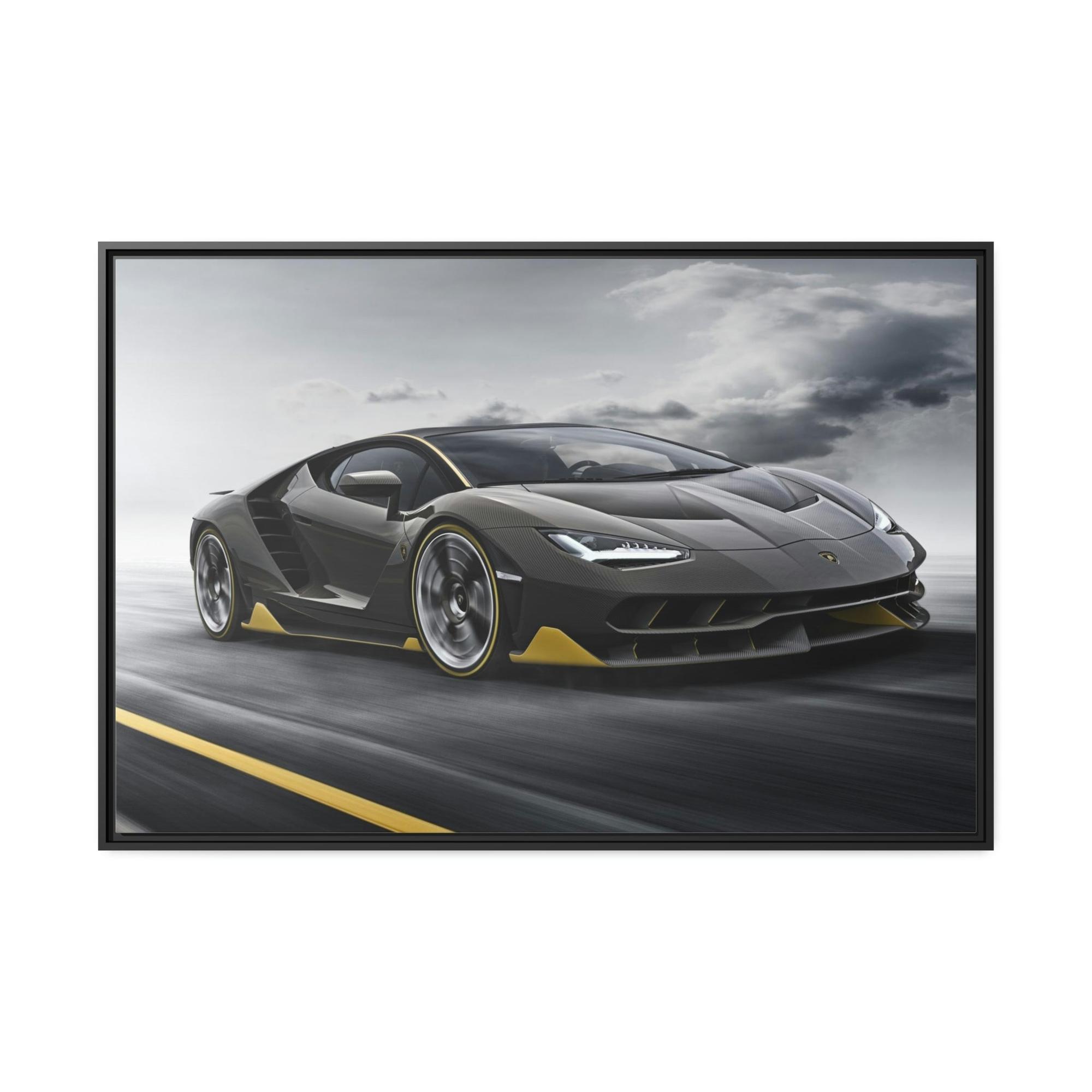Lamborghini Italian Engineering Masterpiece: Canvas & Poster of a Lamborghini on High-Quality Print
