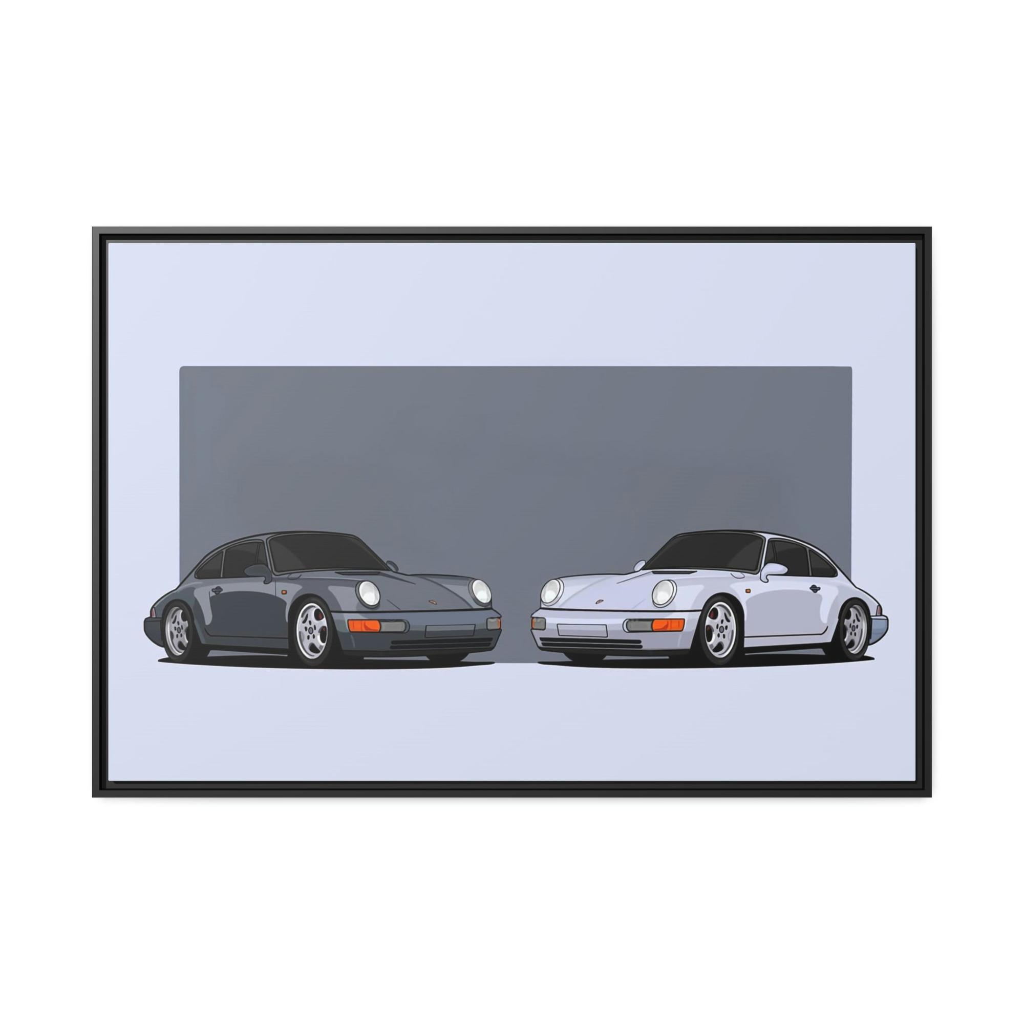 Porsche The Essence of Porsche: Canvas & Poster Wall Art Print for Car Enthusiasts