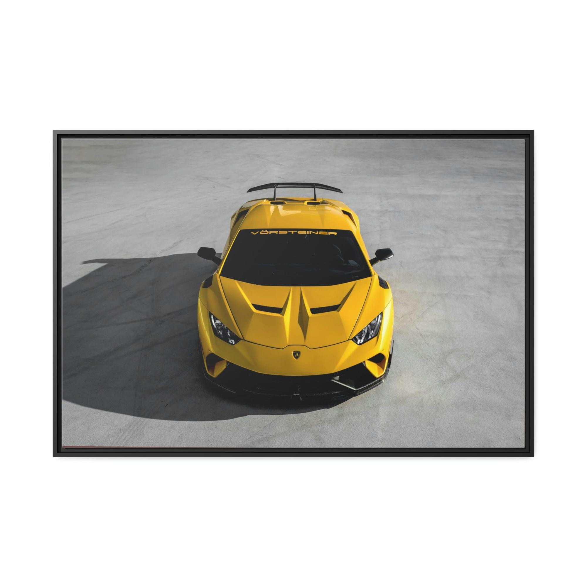 undefined Italian Masterpiece on Canvas & Poster: Striking Print of Lamborghini