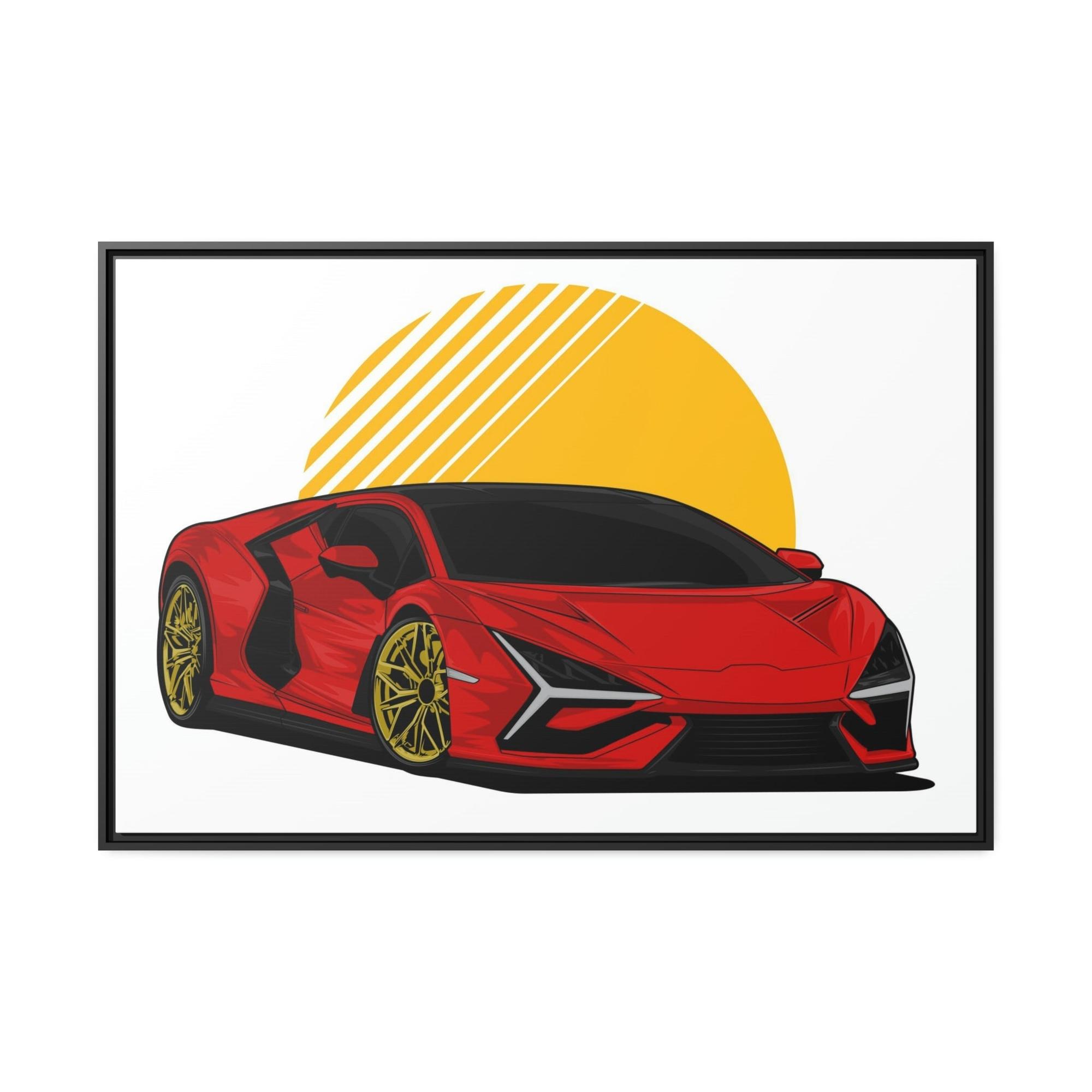Lamborghini Lamborghini's Roar: High-Quality Canvas & Poster Wall Art