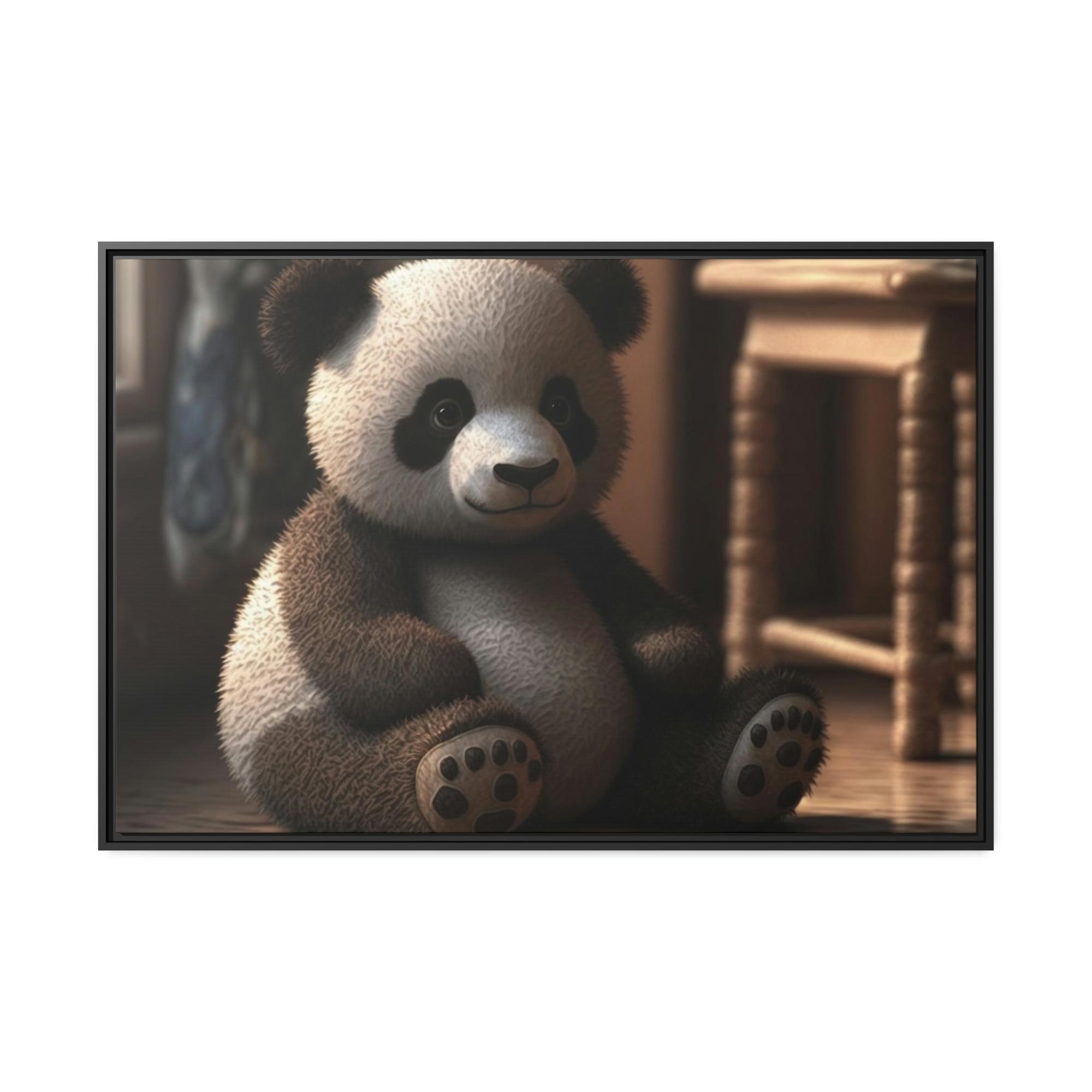 Pandas Panda Zen: Tranquility on Canvas