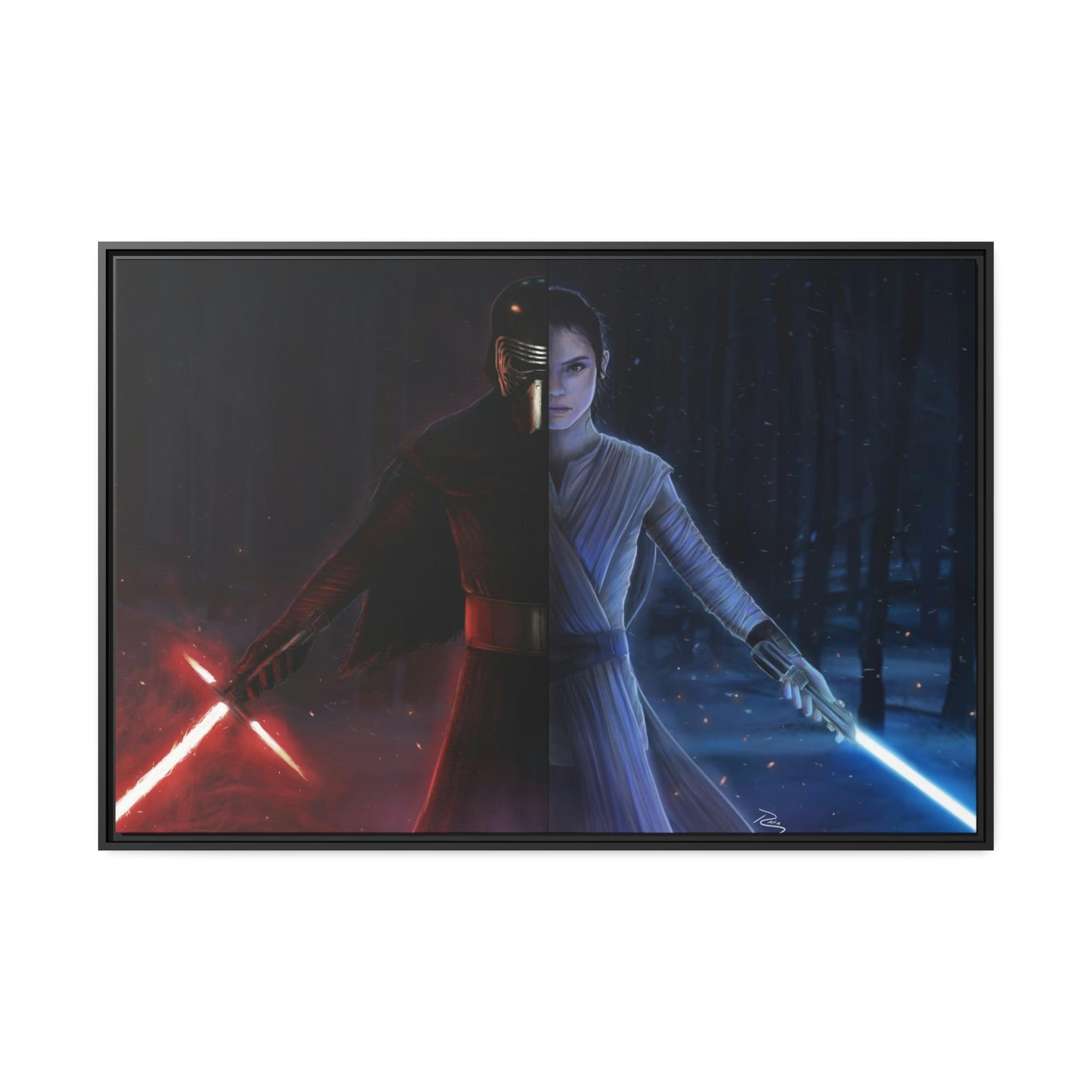 undefined Star Wars Legends: Canvas & Poster Print of Iconic Characters and Their Stories