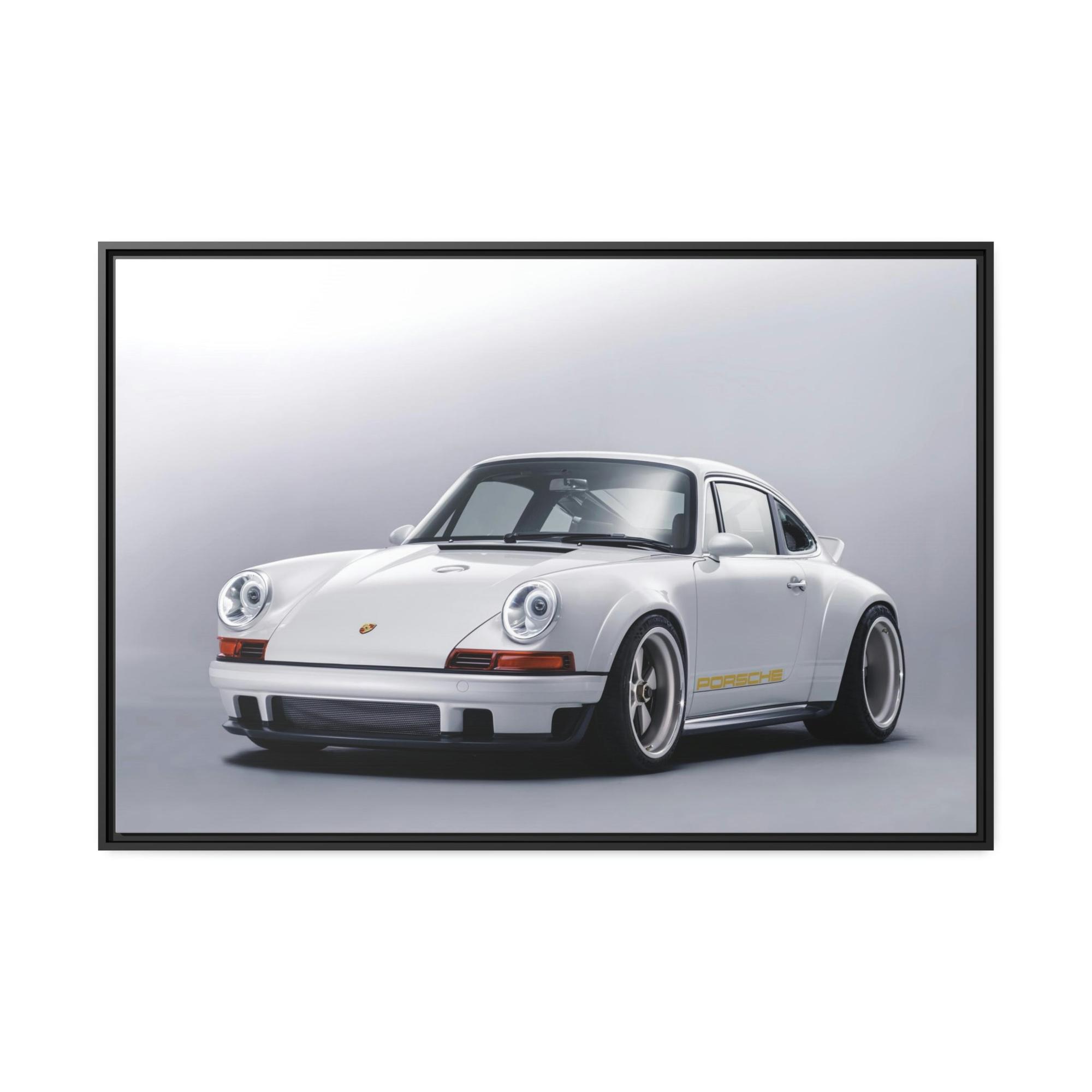 Porsche Porsche: Stunning Wall Art Featuring a Breathtaking Porsche Scenery on Natural Canvas