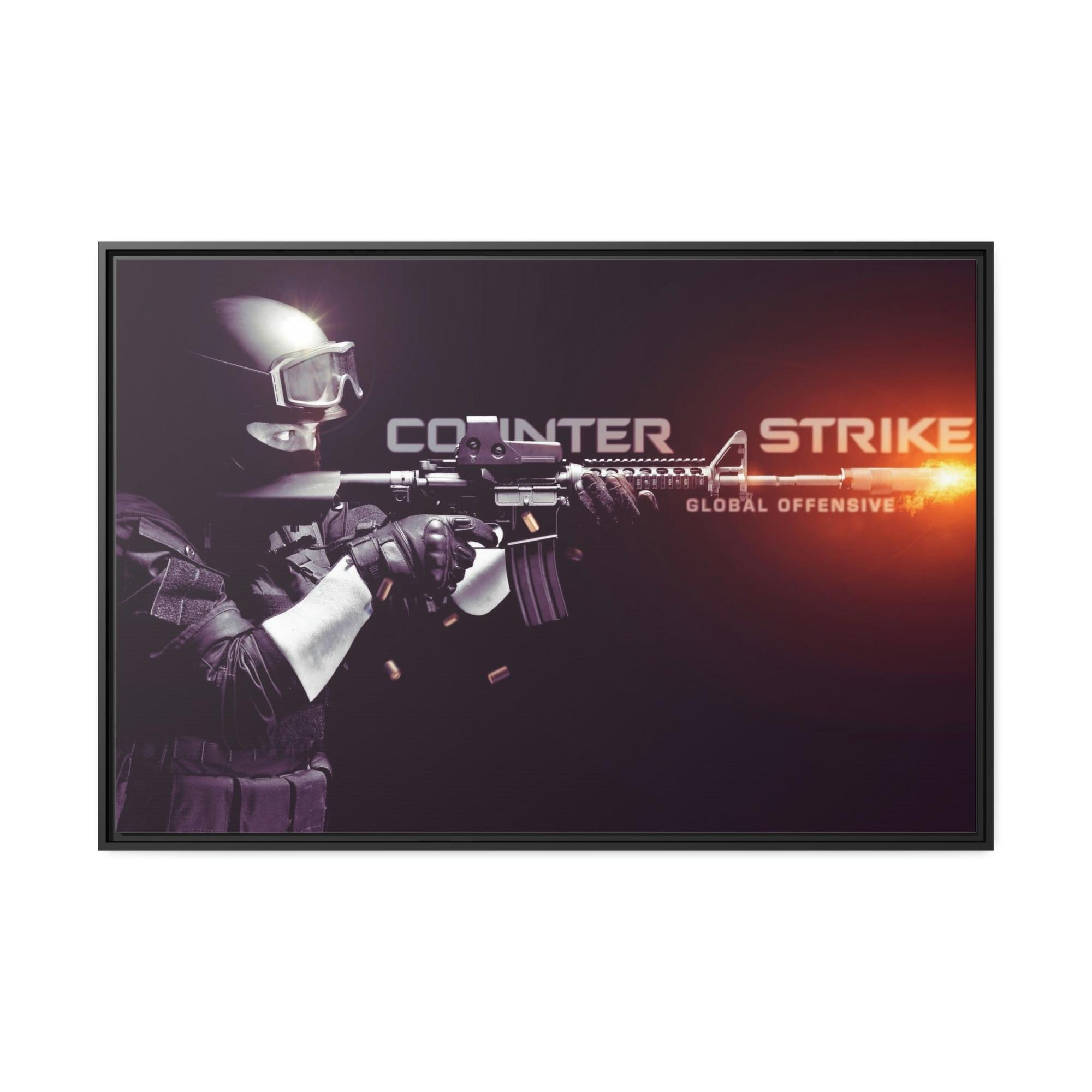 Counter Strike Engage and Conquer: Dynamic Counter Strike Wall Art on Canvas & Poster