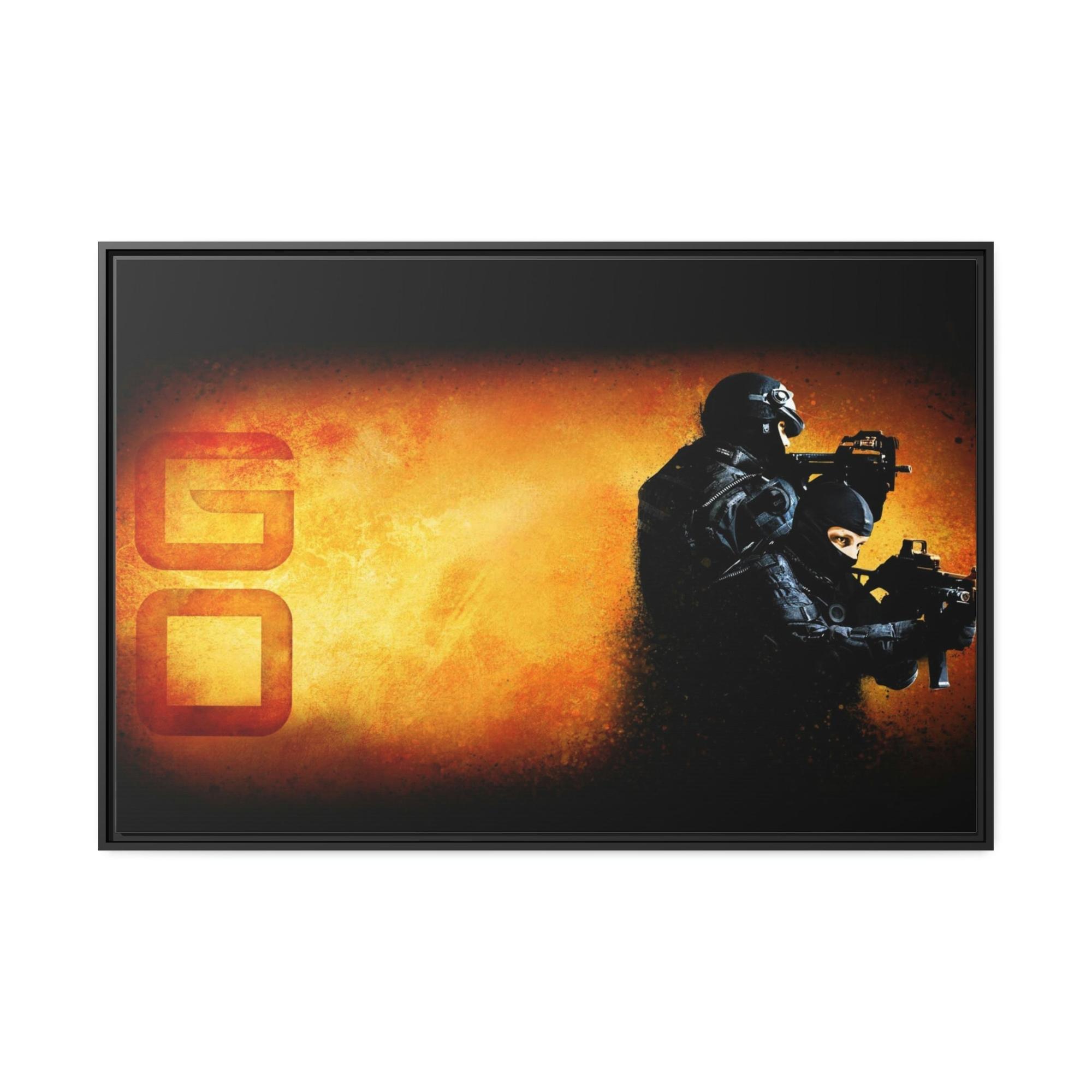 Counter Strike Game On: Immersive Counter Strike Canvas & Poster Wall Art
