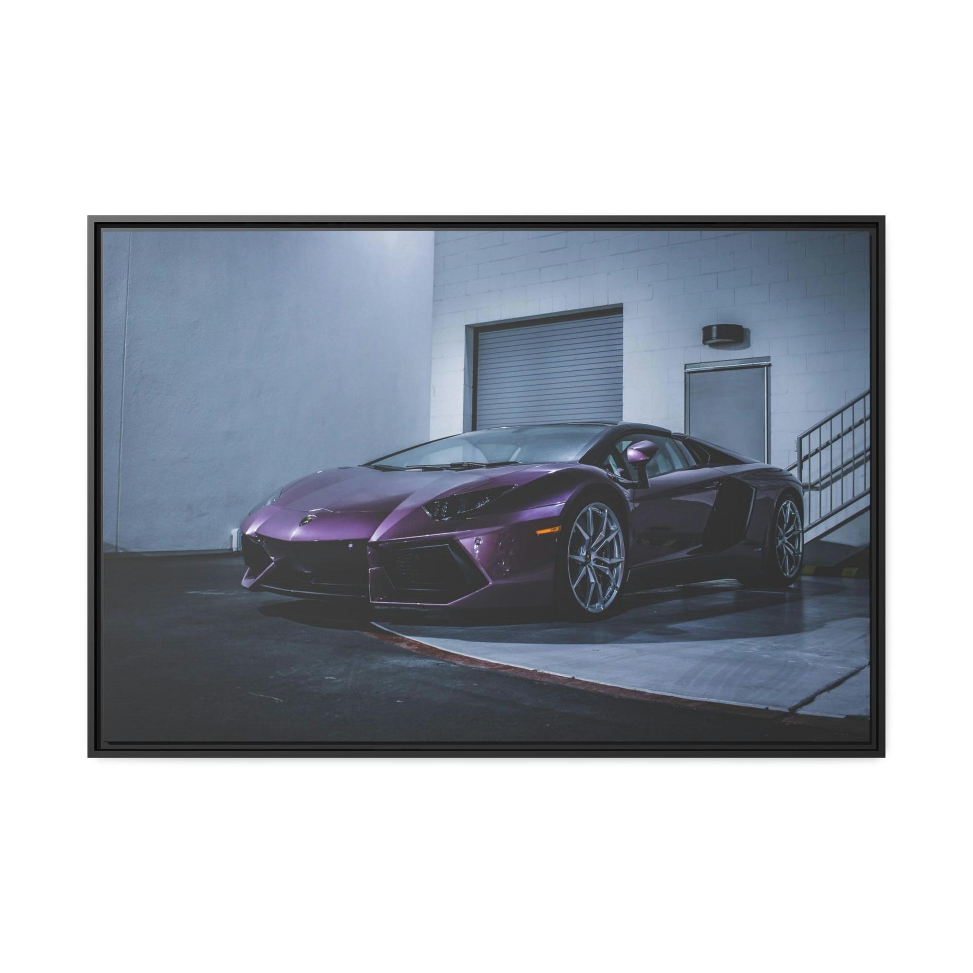 Lamborghini The Art of Lamborghini: Framed Canvas and Artwork Showcasing Iconic Design
