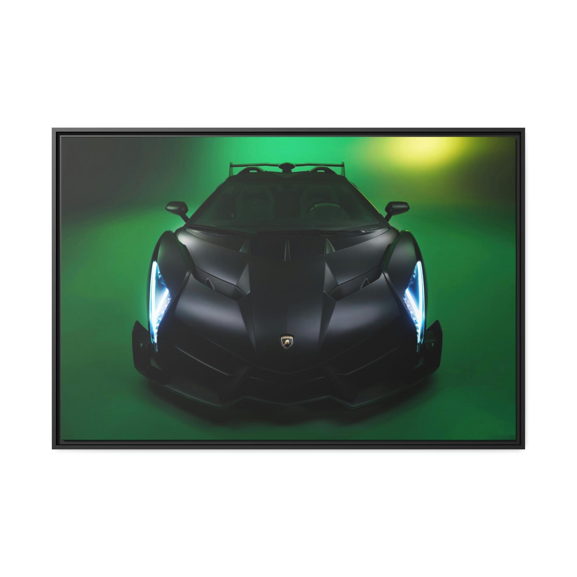 Porsche Bold and Beautiful: Natural Canvas and Framed Posters of Porsche Supercars