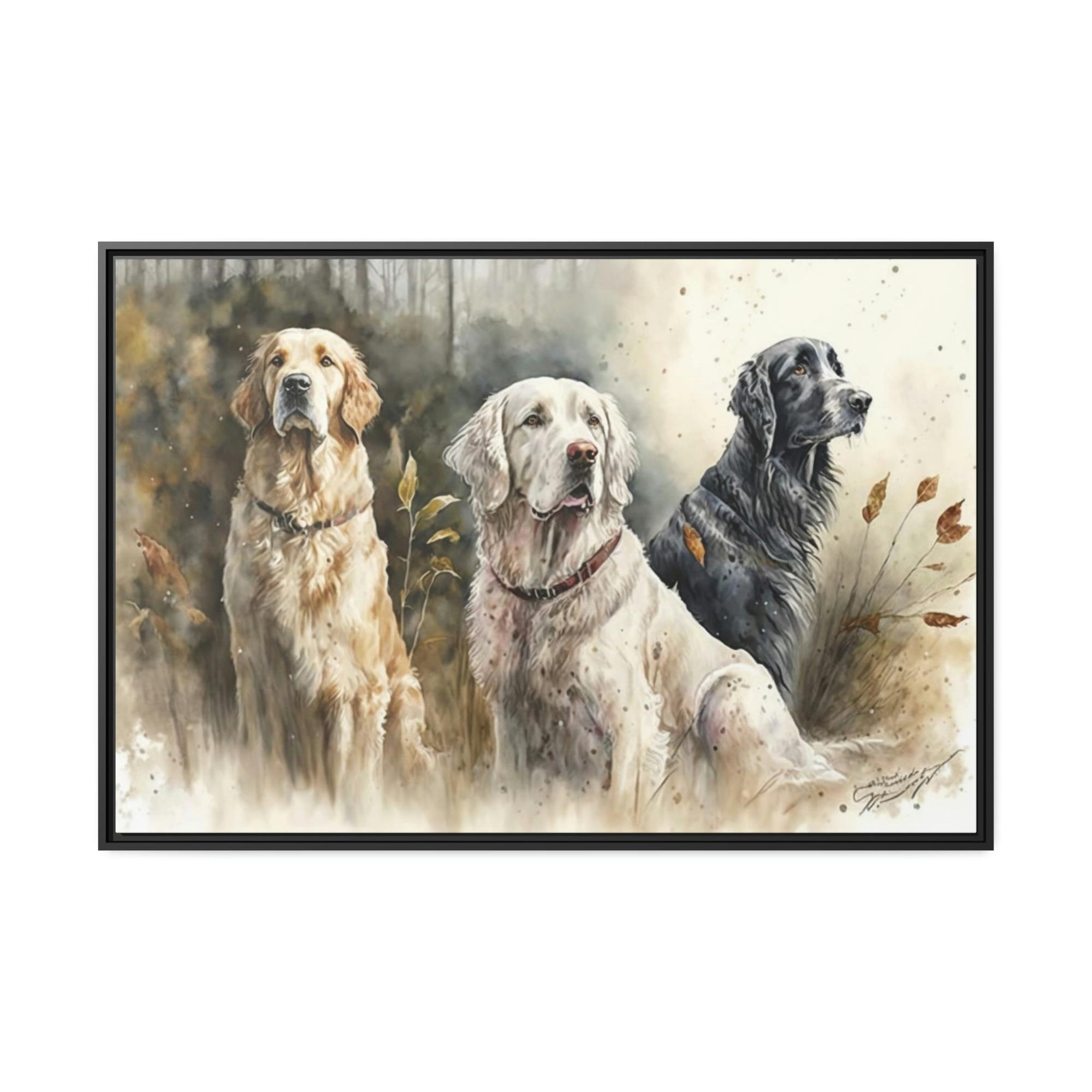 Dogs The Furry Bunch: A Portrait of Playful Pooches