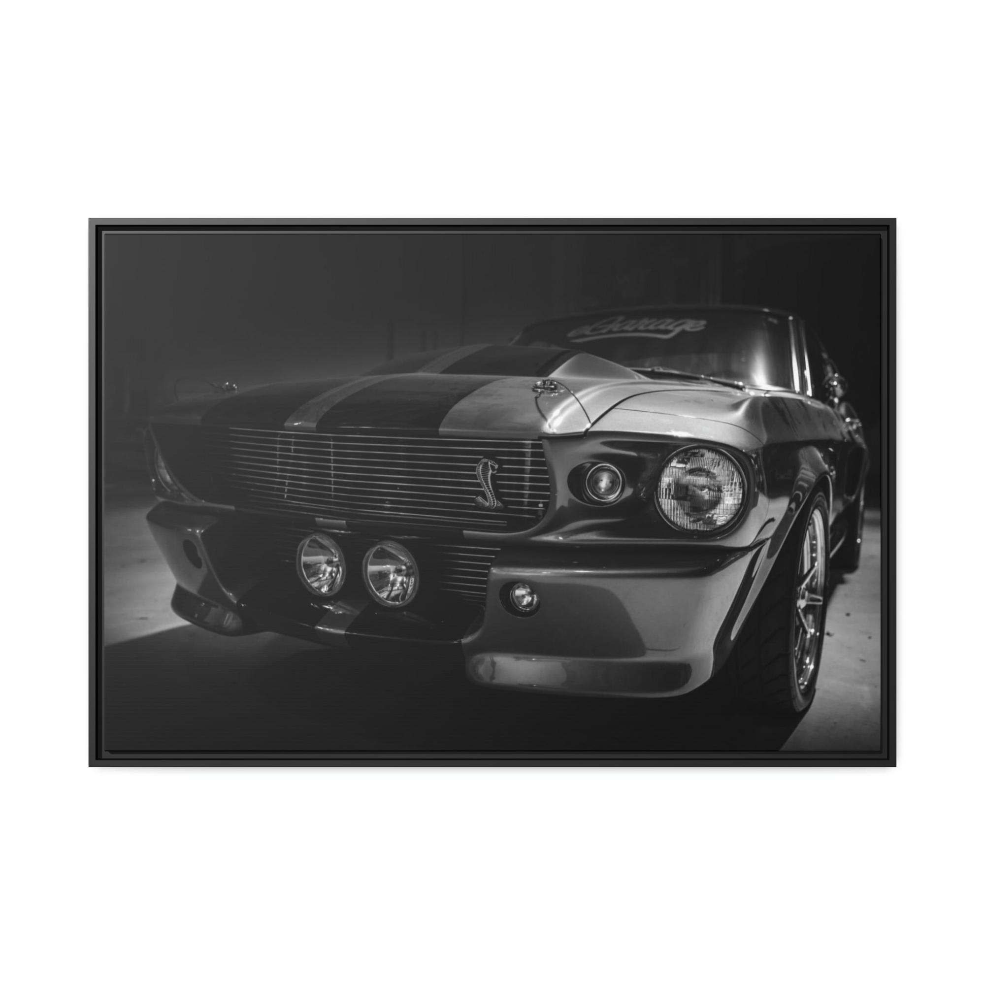 Mustang Art of Velocity: Mustang Sports Car Art on Canvas for Auto Enthusiasts