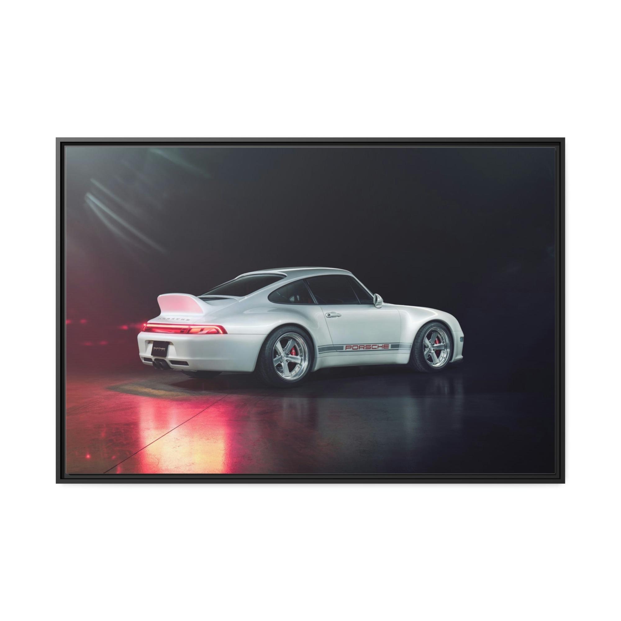 Porsche Porsche in Motion: Dynamic Print on Canvas for Racing Fans