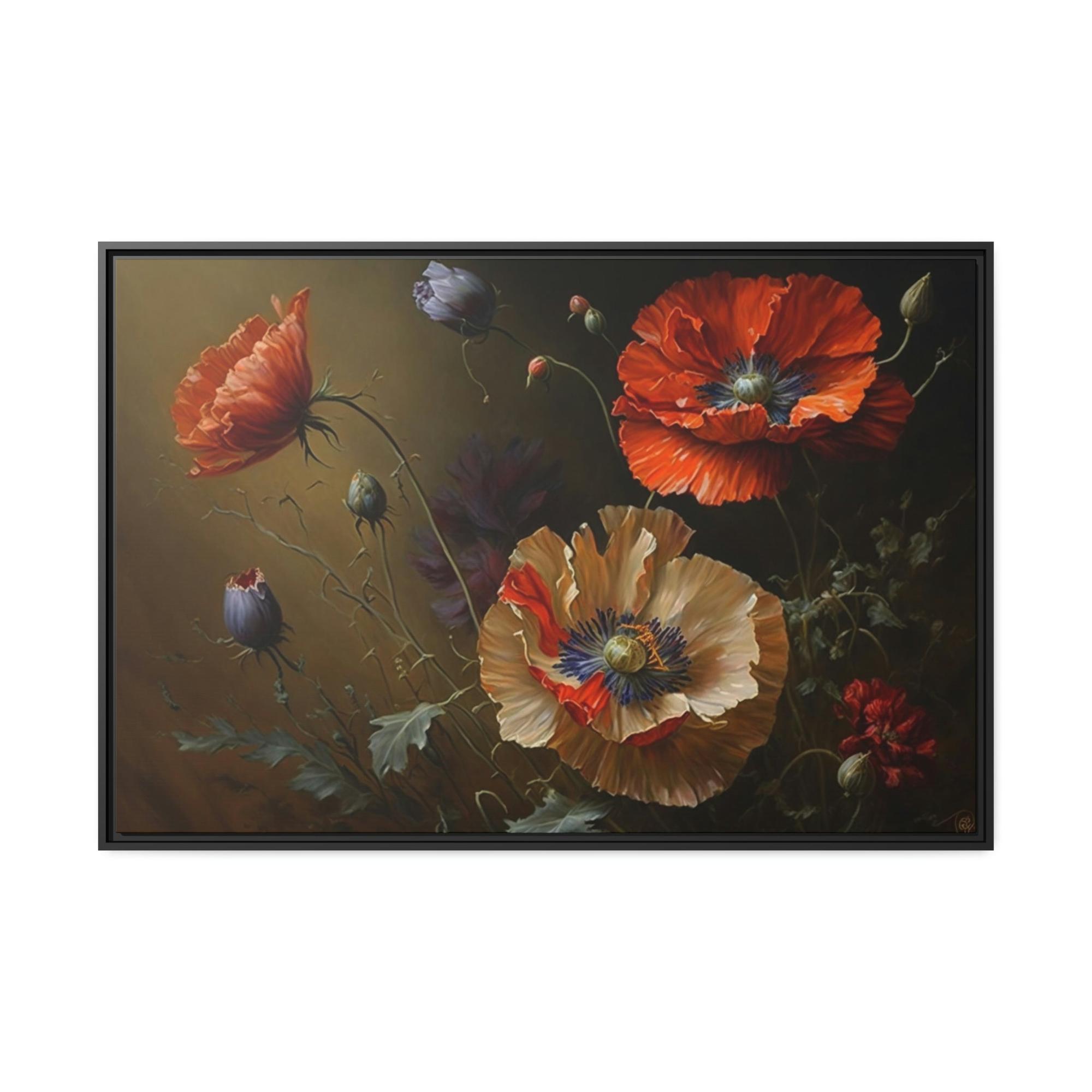 undefined Nature's Artistry: A Painting of Poppies as a Masterpiece of Nature