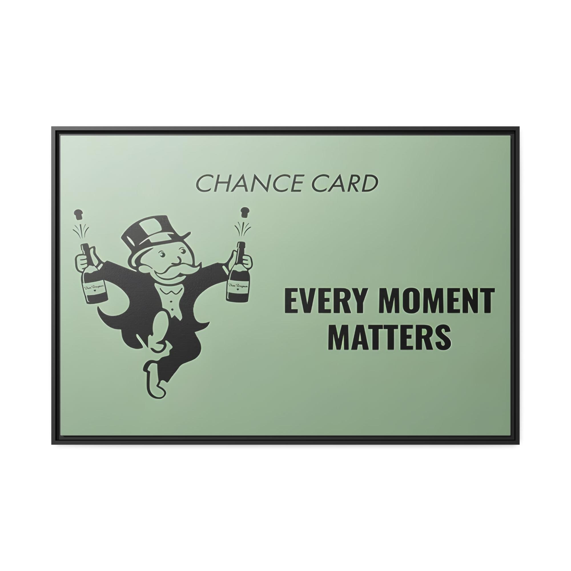 Monopoly & Motivation Monopoly's Motivation Revealed: Artistic Print on Framed Canvas