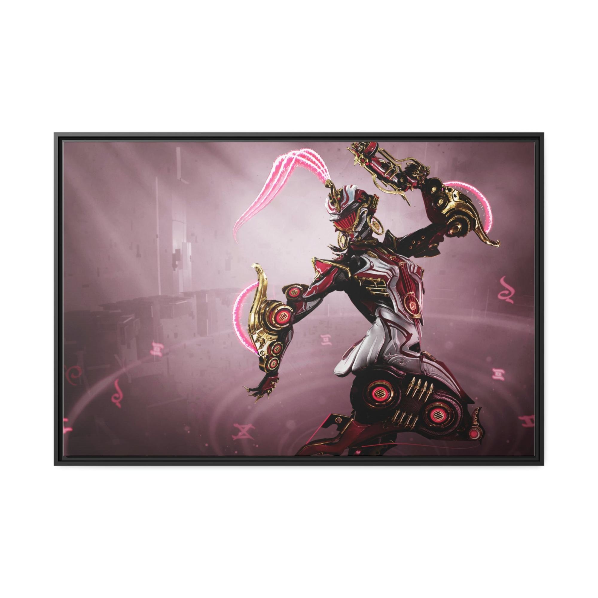 undefined The Art of Warframe: Unleash Your Style with Framed Canvas Prints