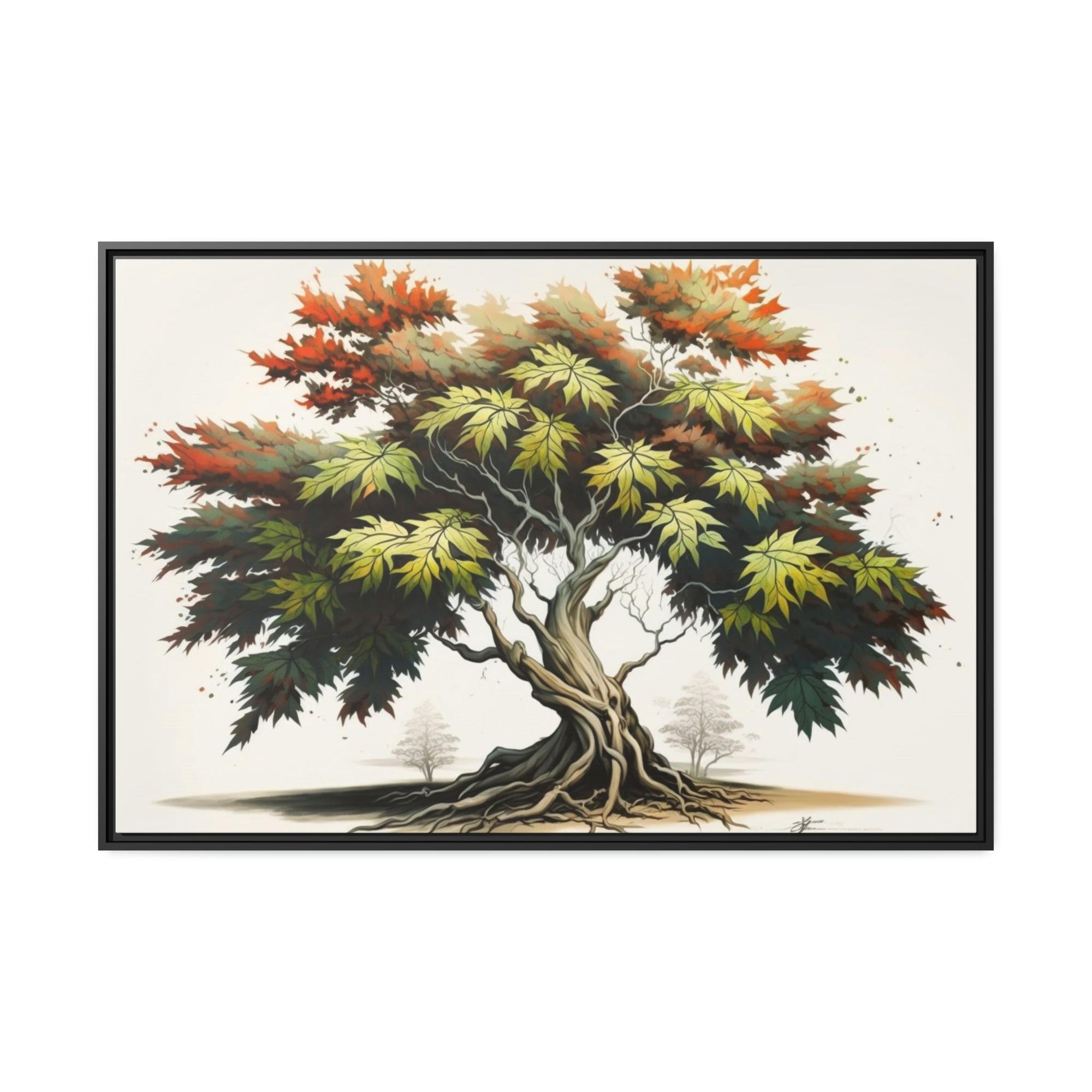 Maple Trees Rustling Leaves: A Maple Tree Symphony