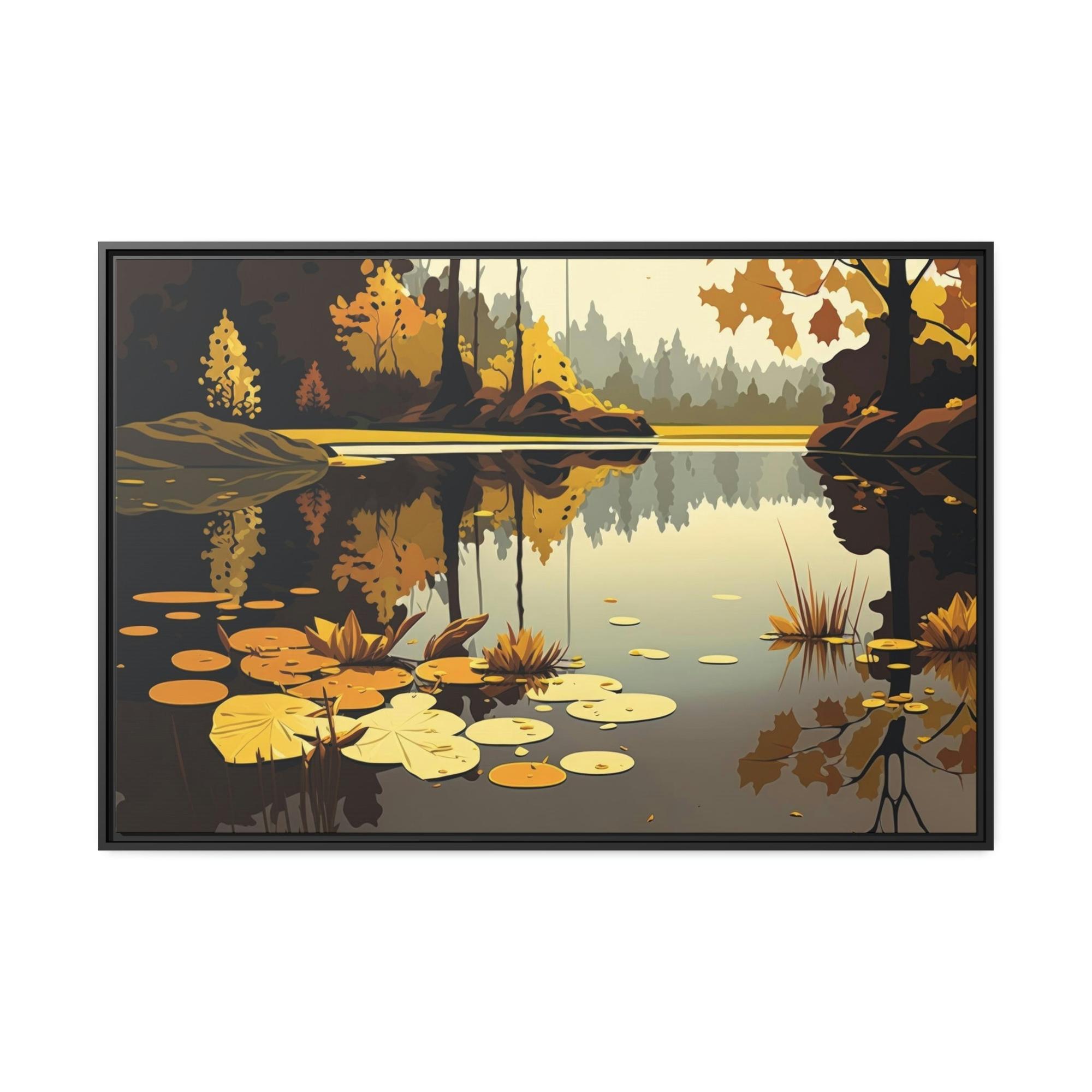 Lakes And Rivers Reflections of Nature: Wall Art and Canvas Print of Lakes and Rivers