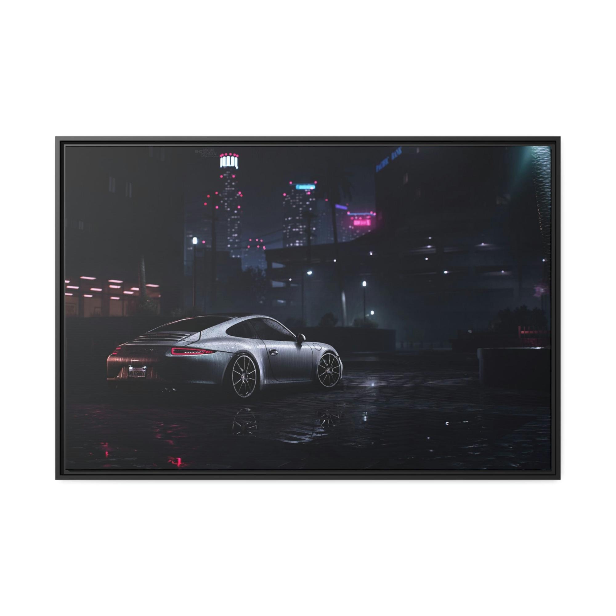 Porsche Porsche Artistry on Canvas: Natural Canvas Art for Auto Lovers