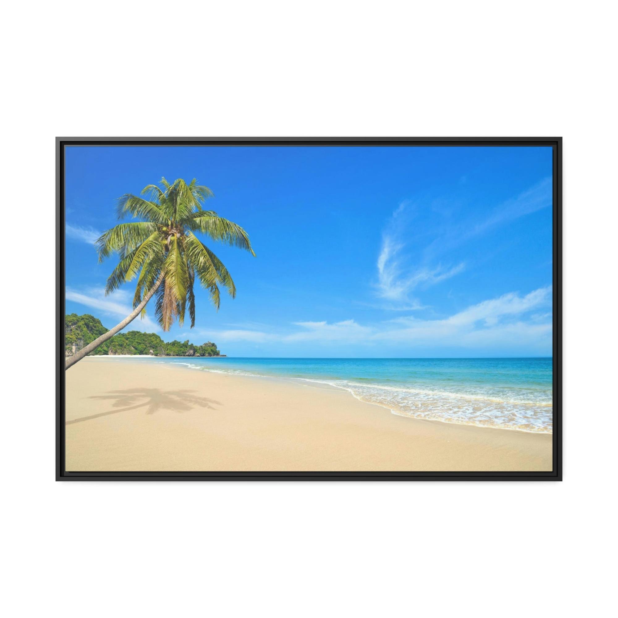 undefined Island Bliss: Canvas & Poster Art of a Beautiful Beach Destination