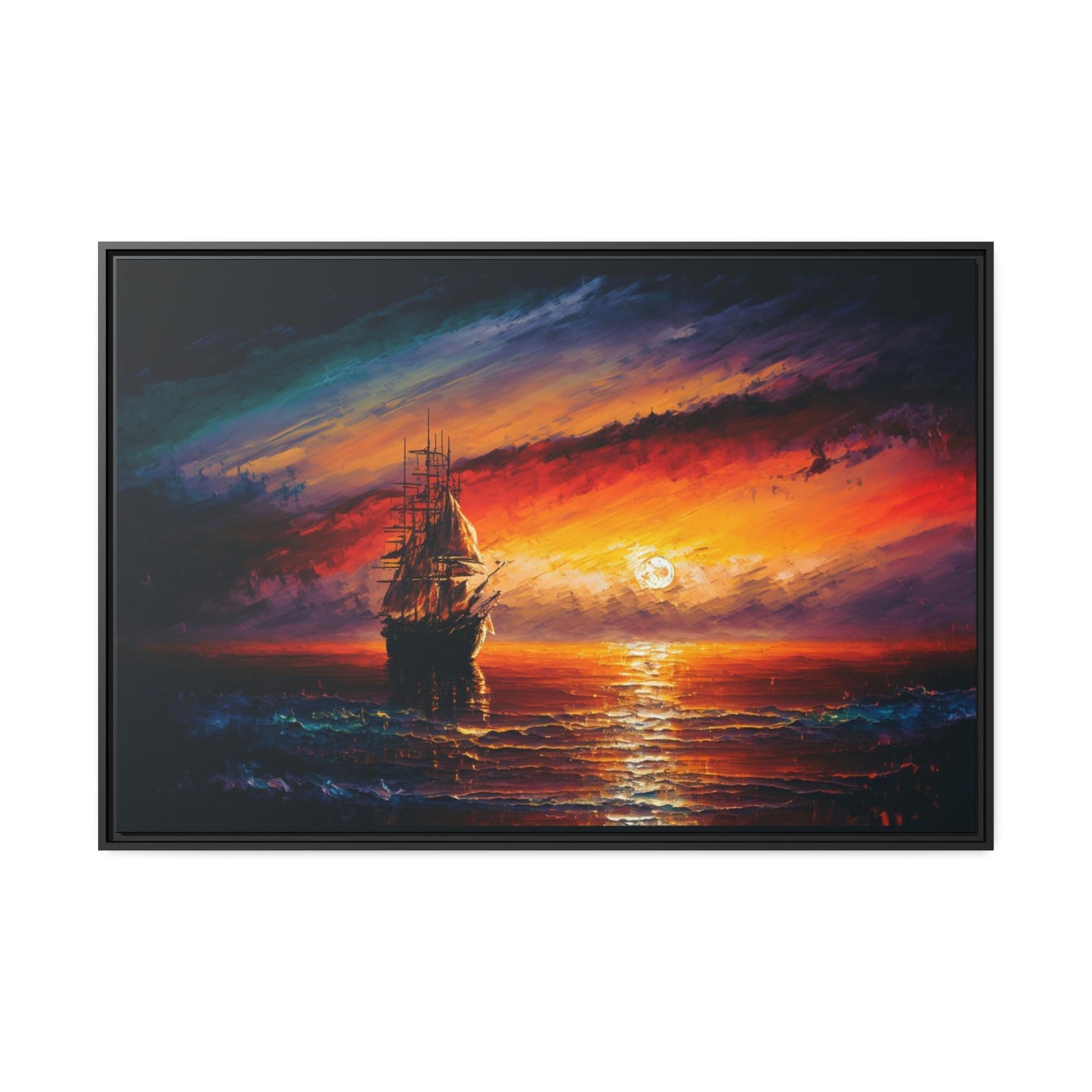 undefined Awe-Inspiring Nature: Abstract Landscape Print on Poster & Canvas