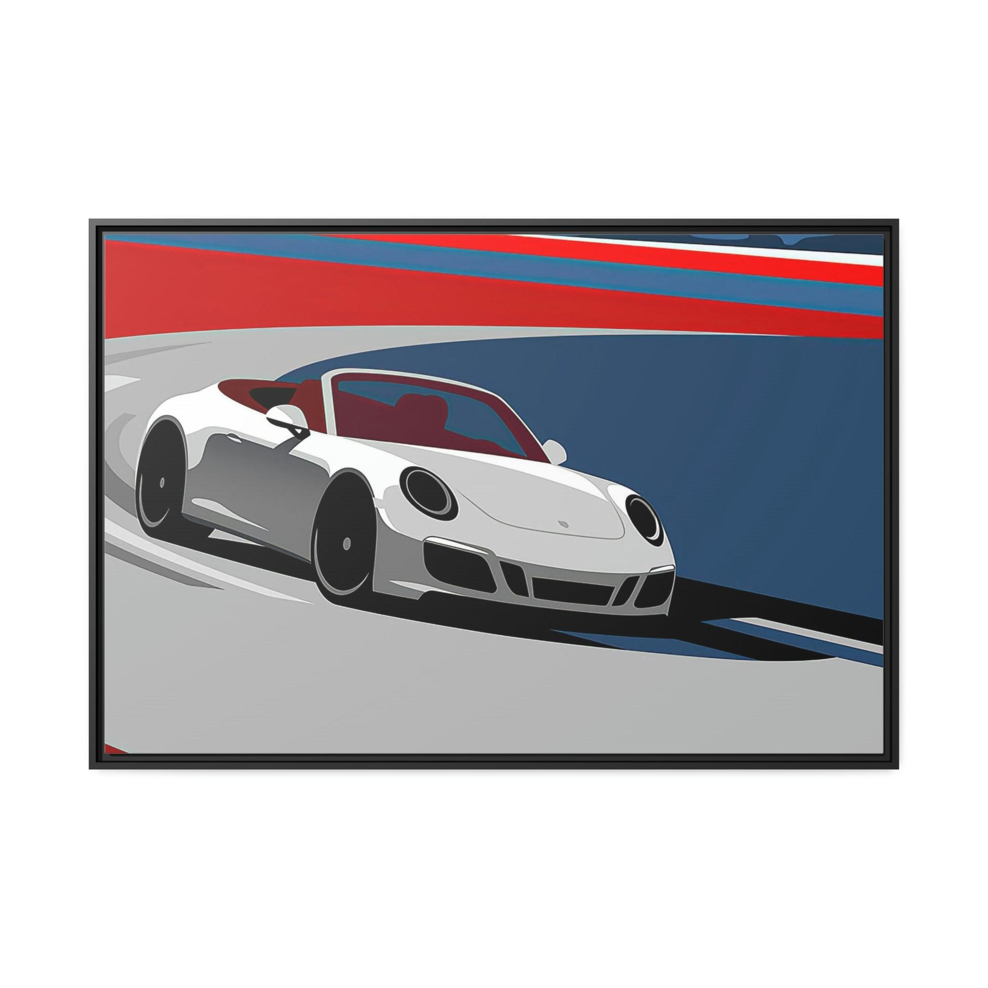 Porsche Speed and Style: Stunning  Canvas & Poster Wall Art of Porsche