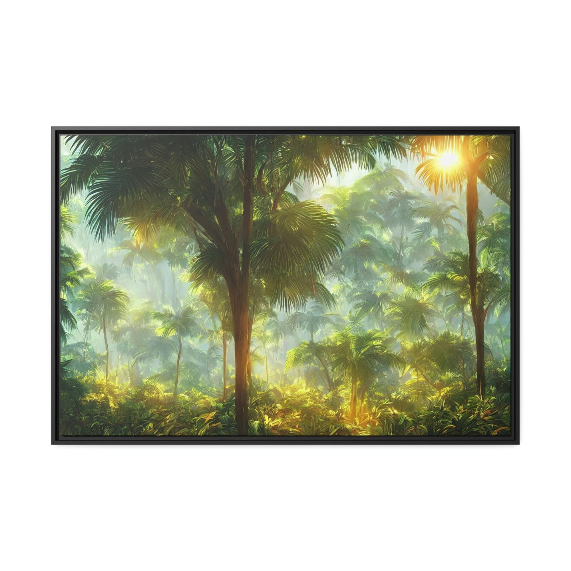 undefined Island Vibes: Capturing the Essence of the Tropics on Canvas