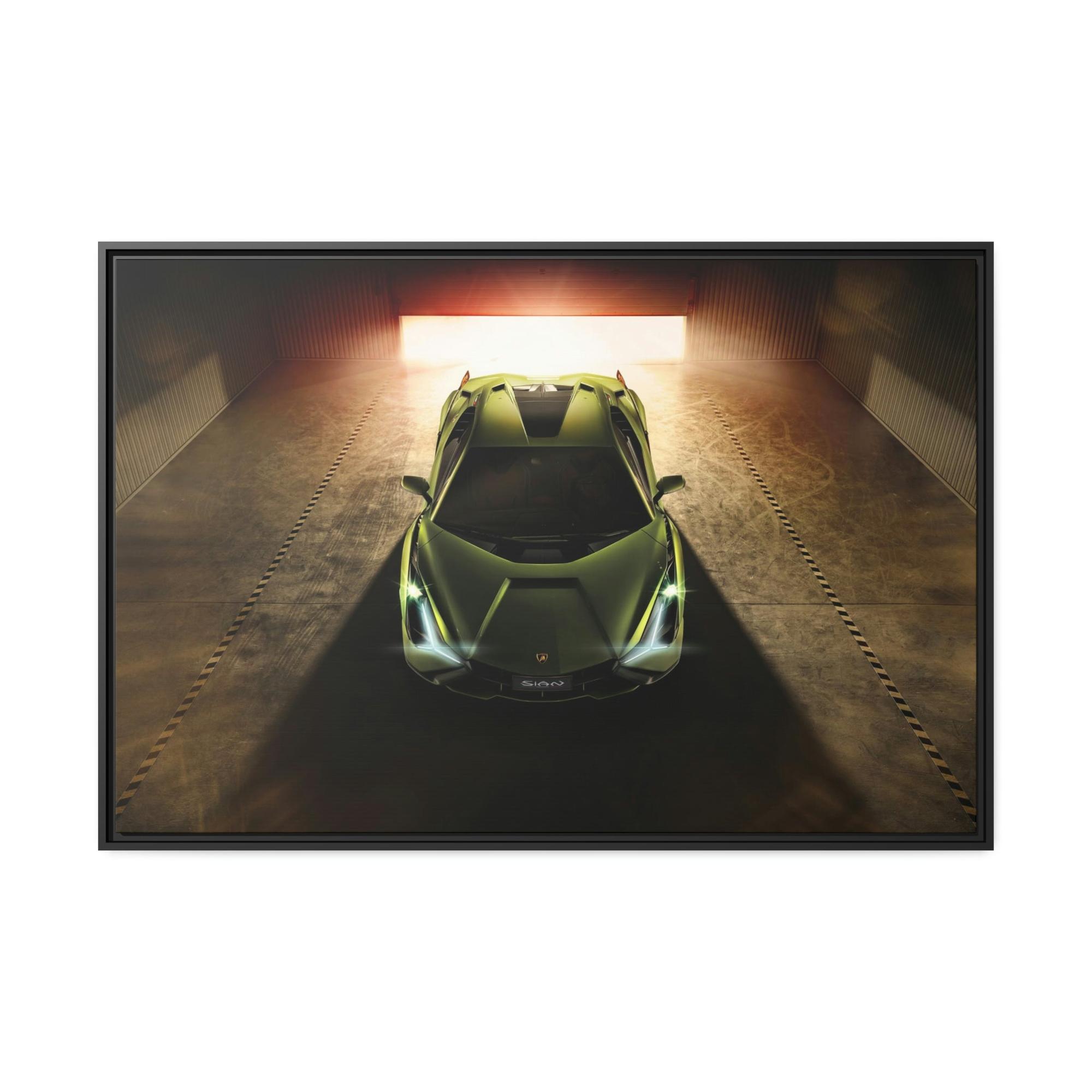 Lamborghini The Power of Perfection: Stunning Canvas Print of Lamborghini