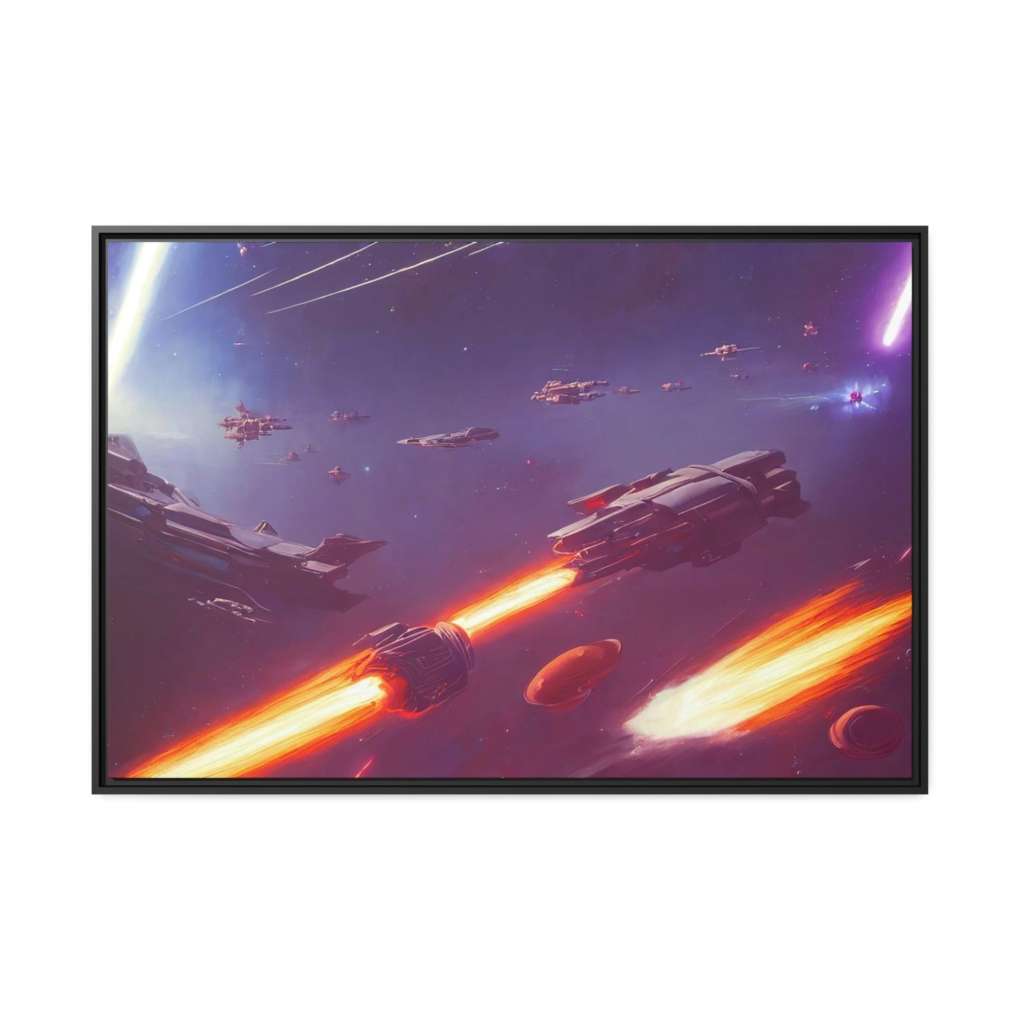 undefined The Empire Strikes Back: Classic Star Wars Wall Art on Framed Poster & Canvas
