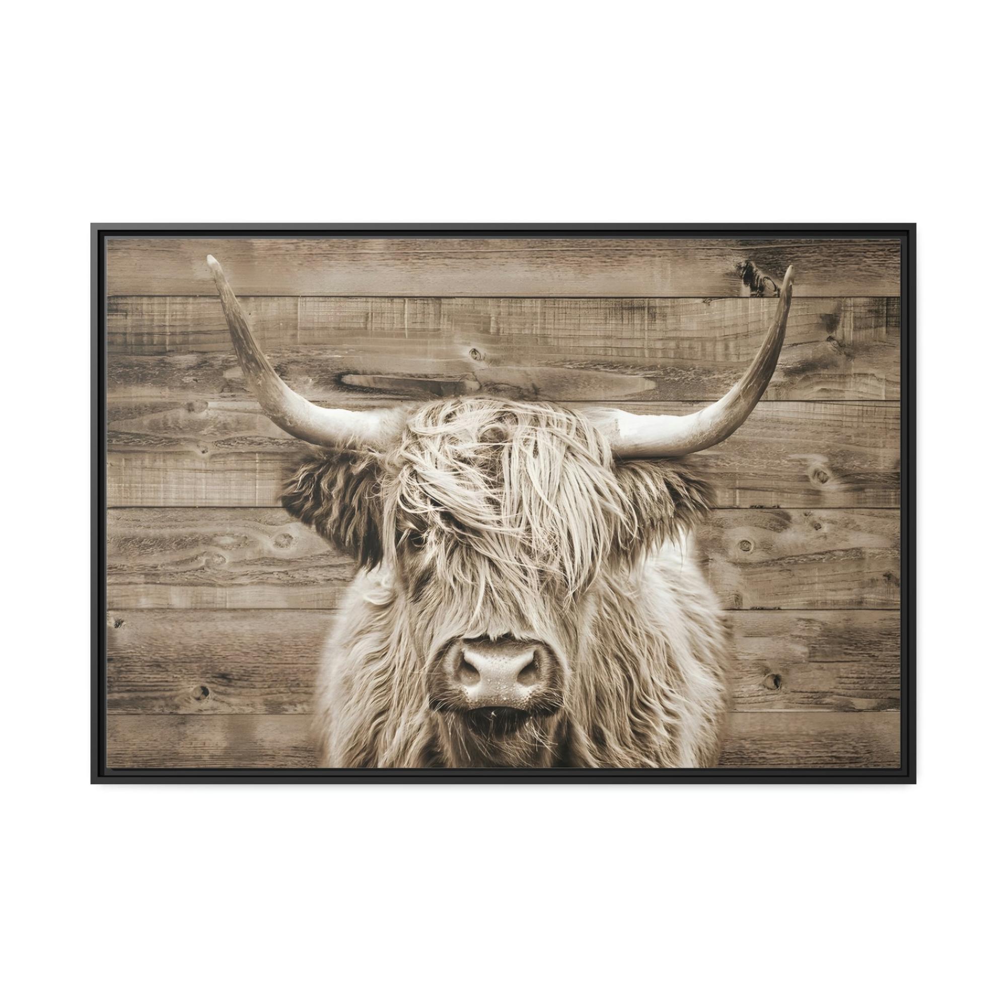 Highland Cow Highland Harmony: Serene Highland Cow - Pixoram