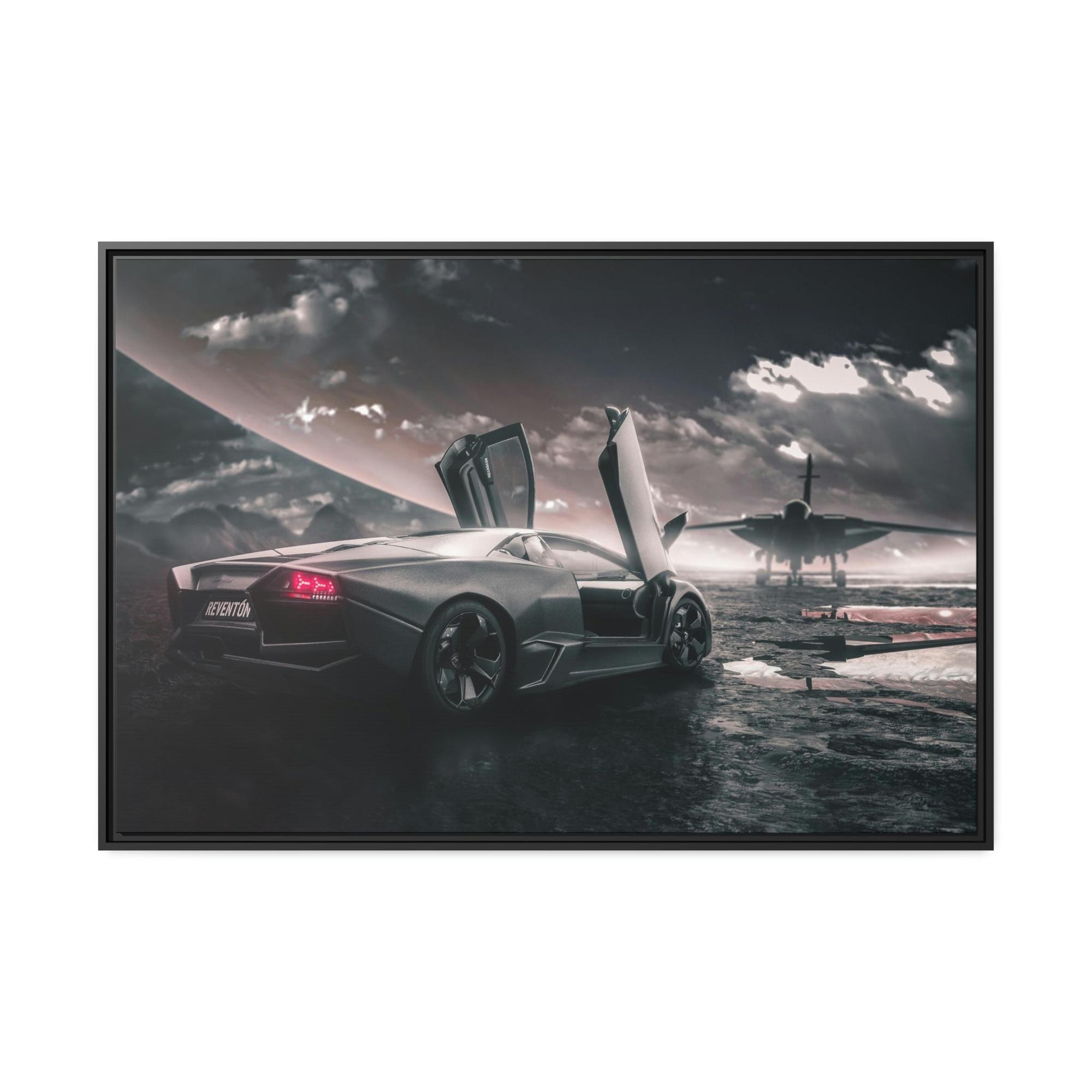 Lamborghini Exhilarating Speed: Lamborghini Canvas & Poster Print and Wall Art