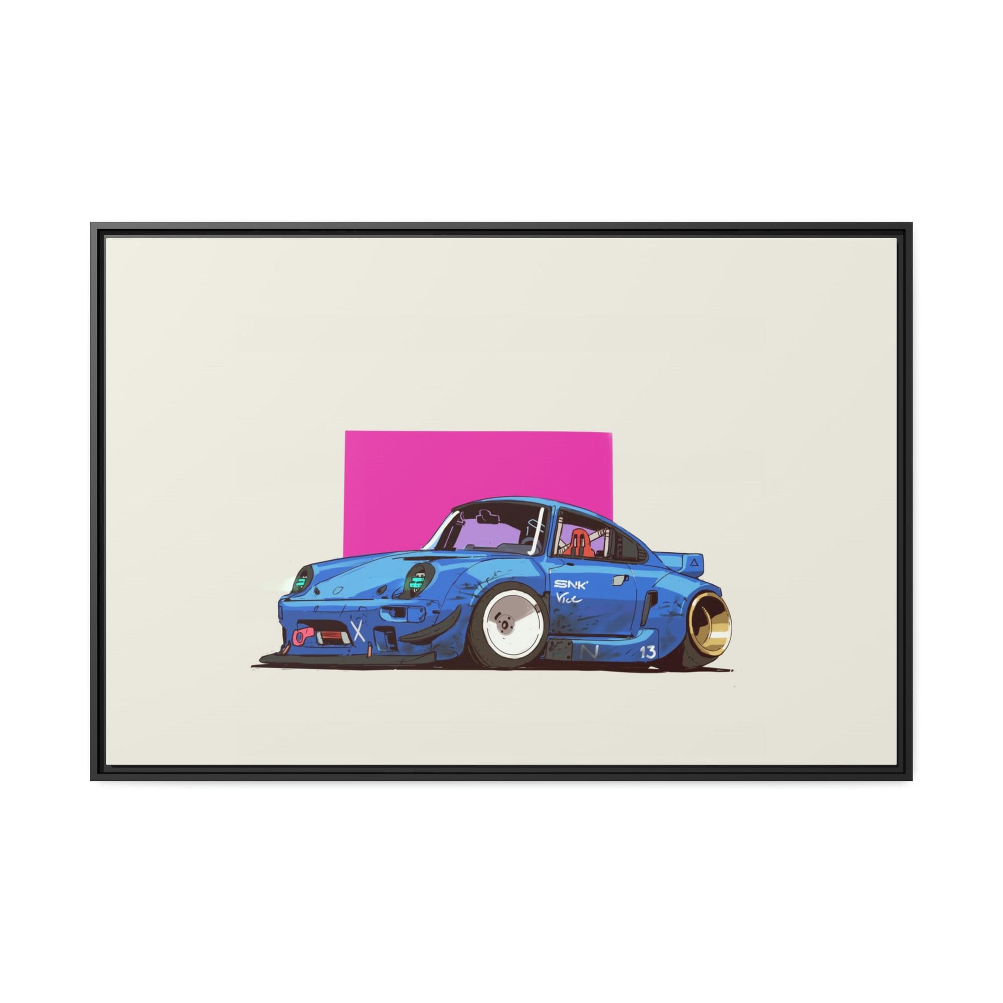 undefined Vintage Porsche Charm: Framed Posters and Canvas Prints