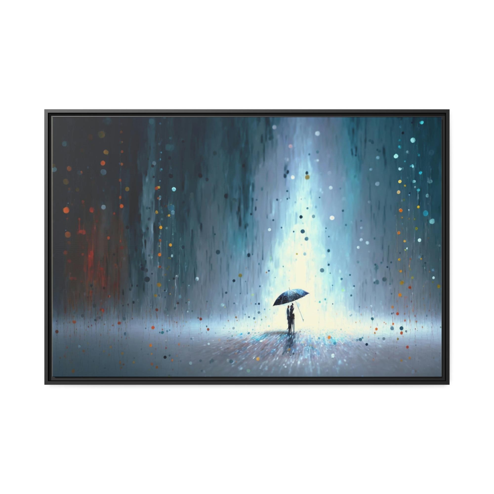 undefined Whimsical Dreamscape: A Natural Canvas Wall Art of an Imaginary Landscape