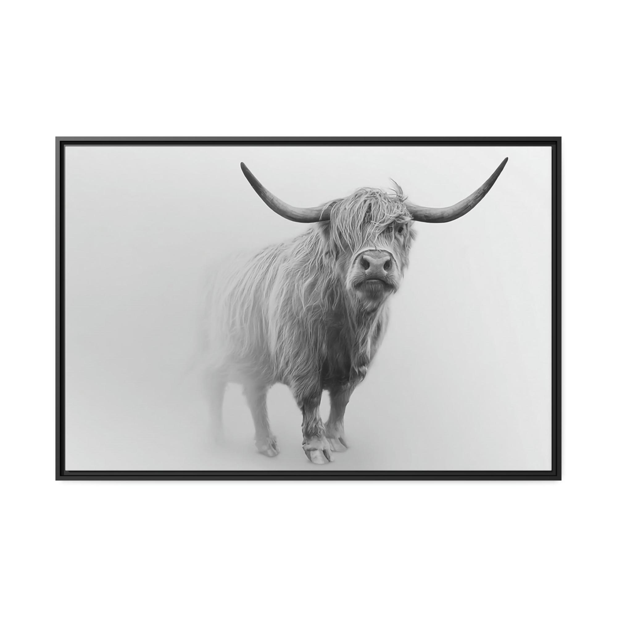 Highland Cow Scottish Cattle | Wall Art — Pixoram